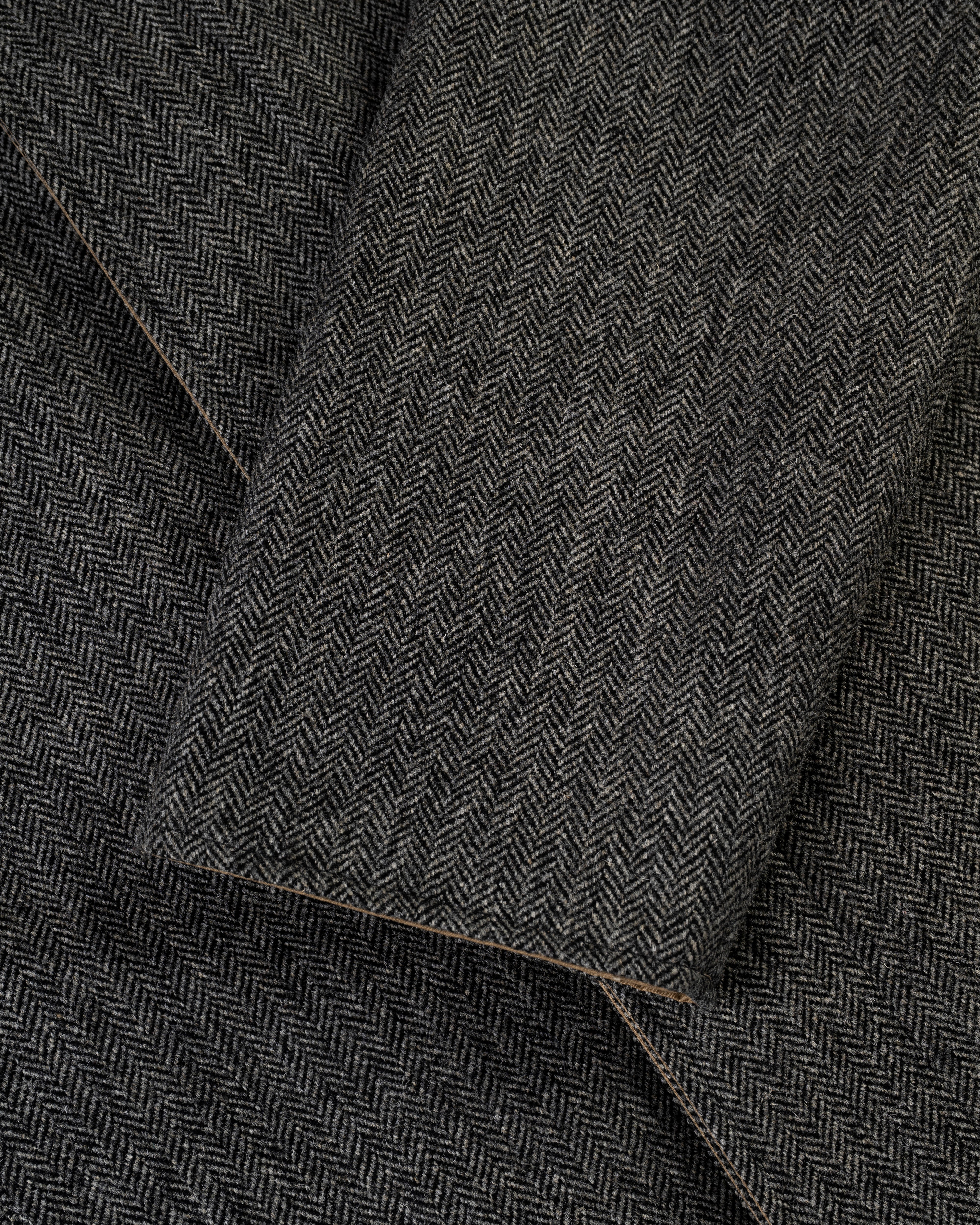 Made-in-England Twill-Tweed Reversible Topcoat