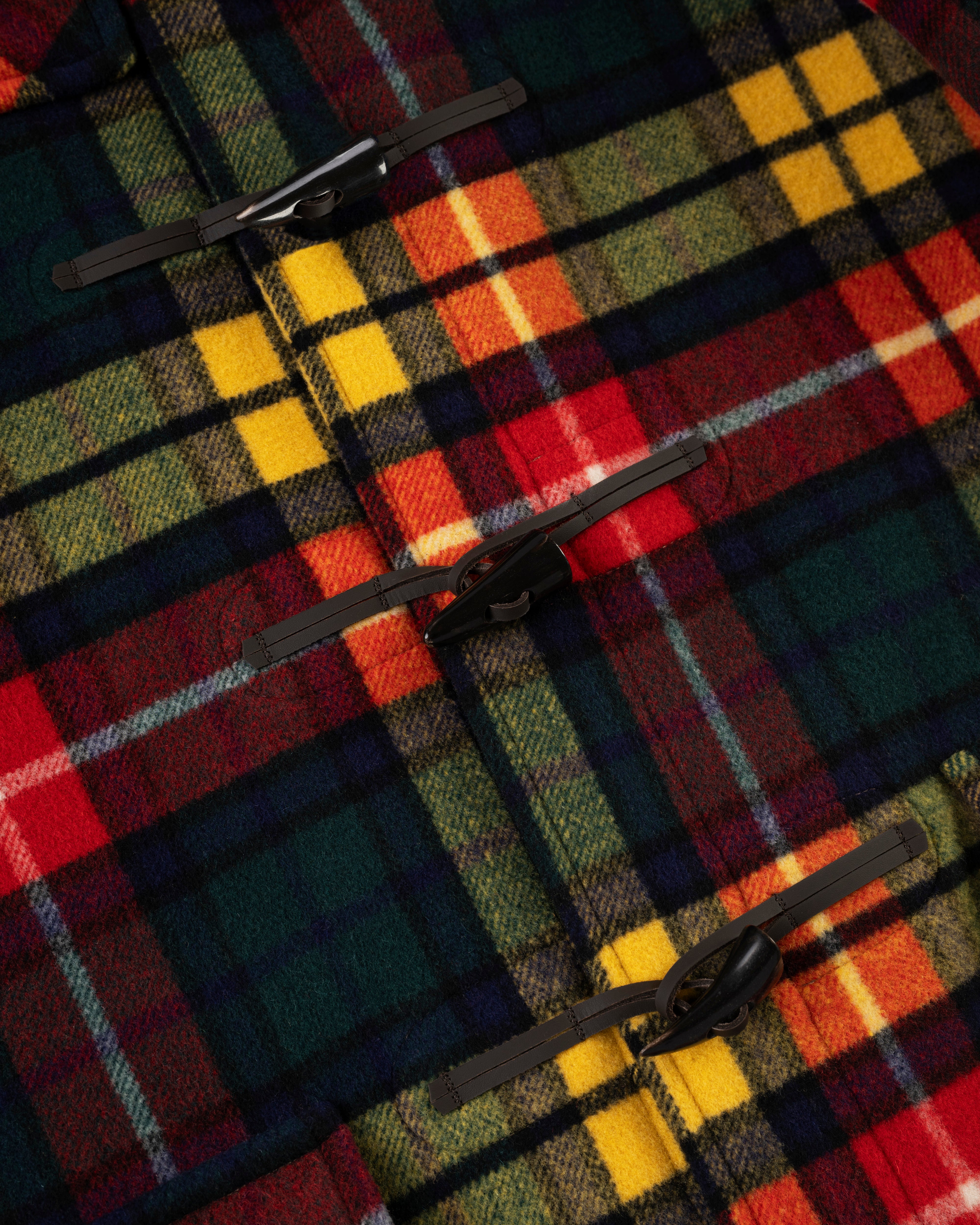 Made-in-England Buchanan Tartan Classic Morris Duffle Coat