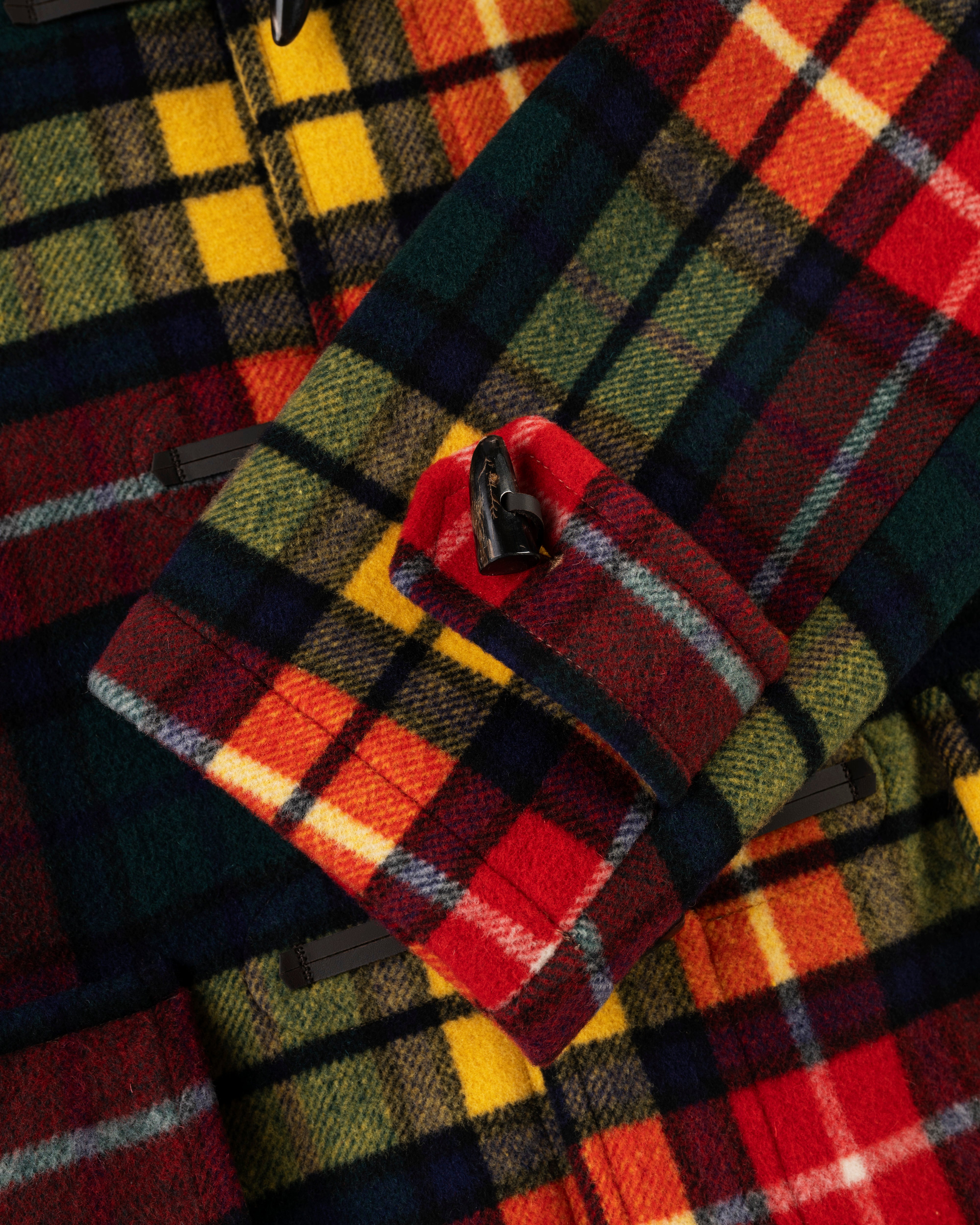 Made-in-England Buchanan Tartan Classic Morris Duffle Coat