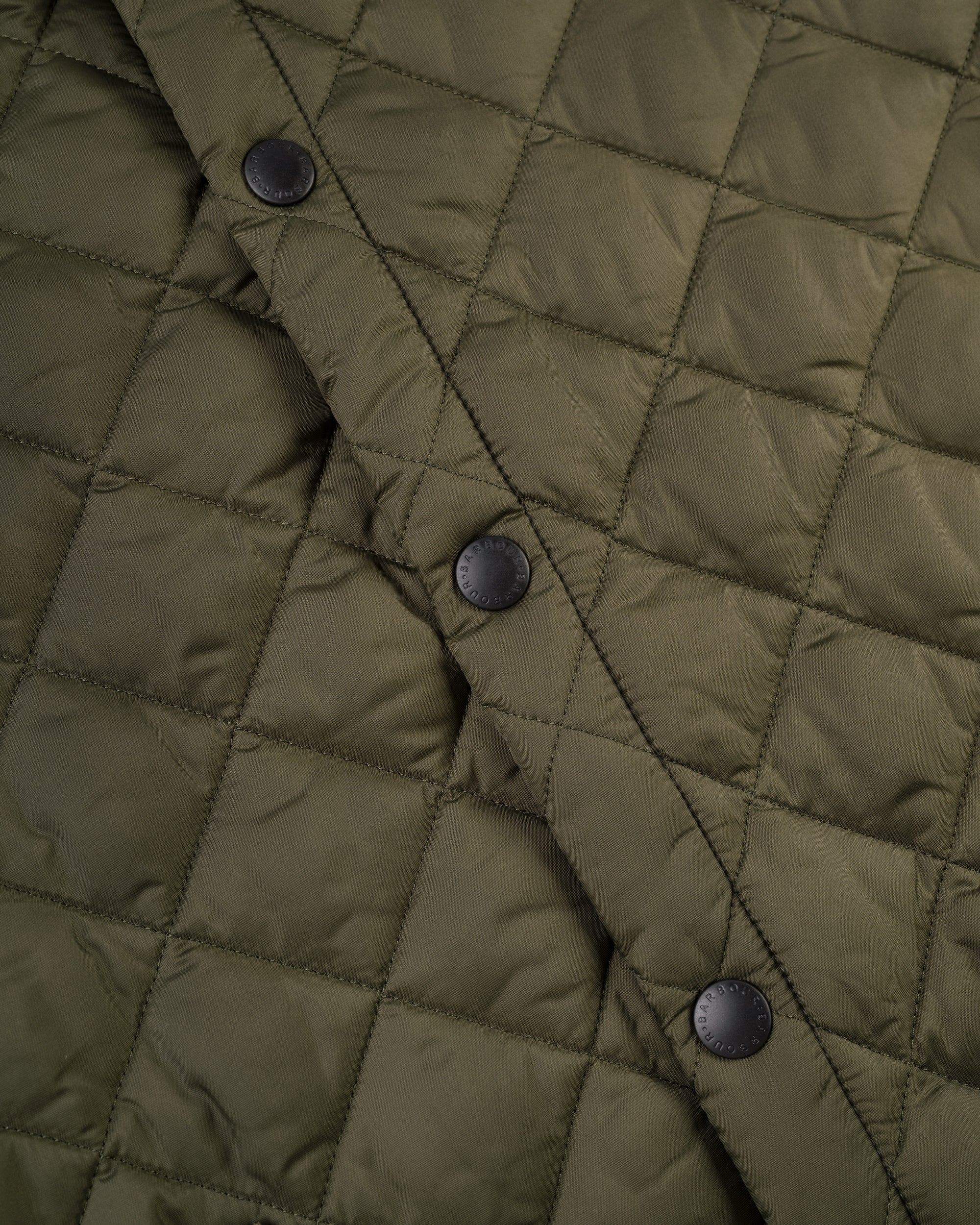 Barbour Olive Heritage Liddesdale Quilted Jacket