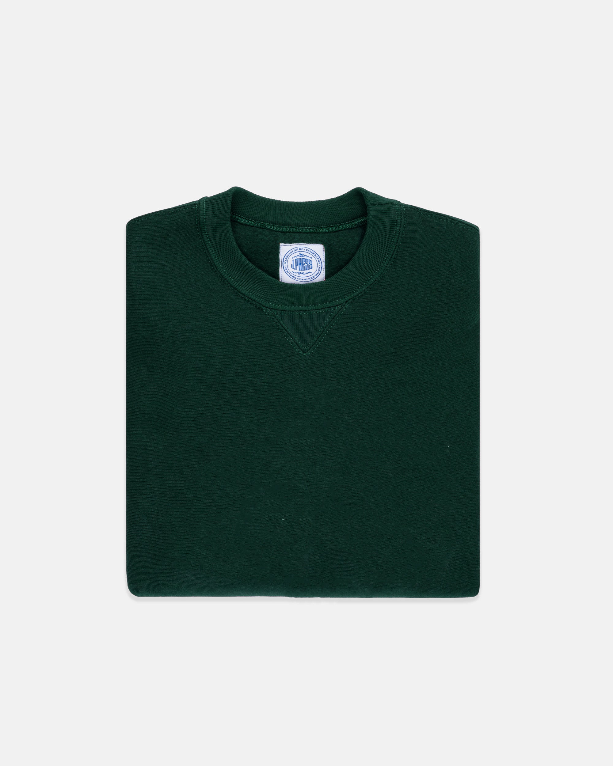 Made-in-USA Green Heavyweight Sweatshirt