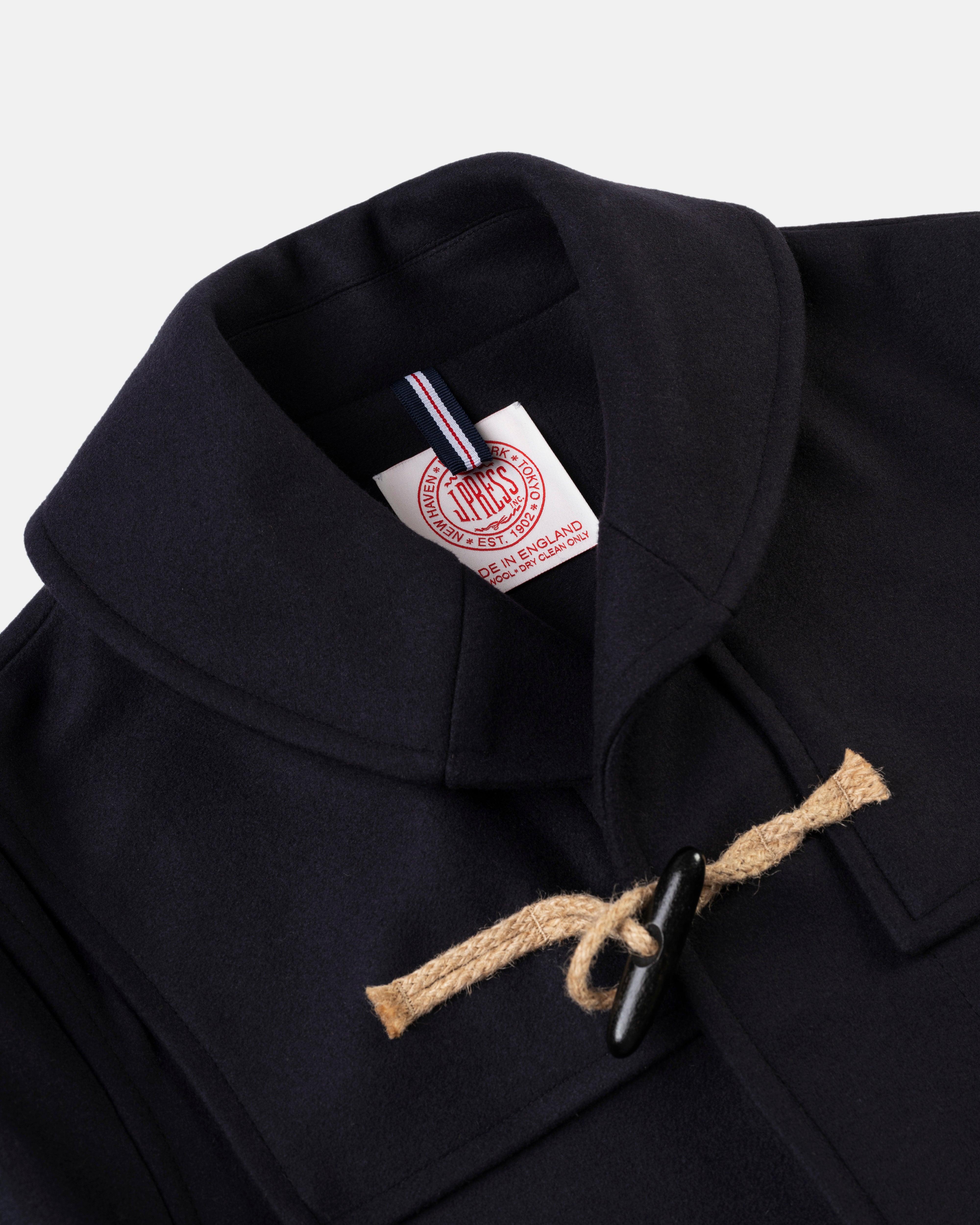 Made-in-England Shawl Collar Deck Coat