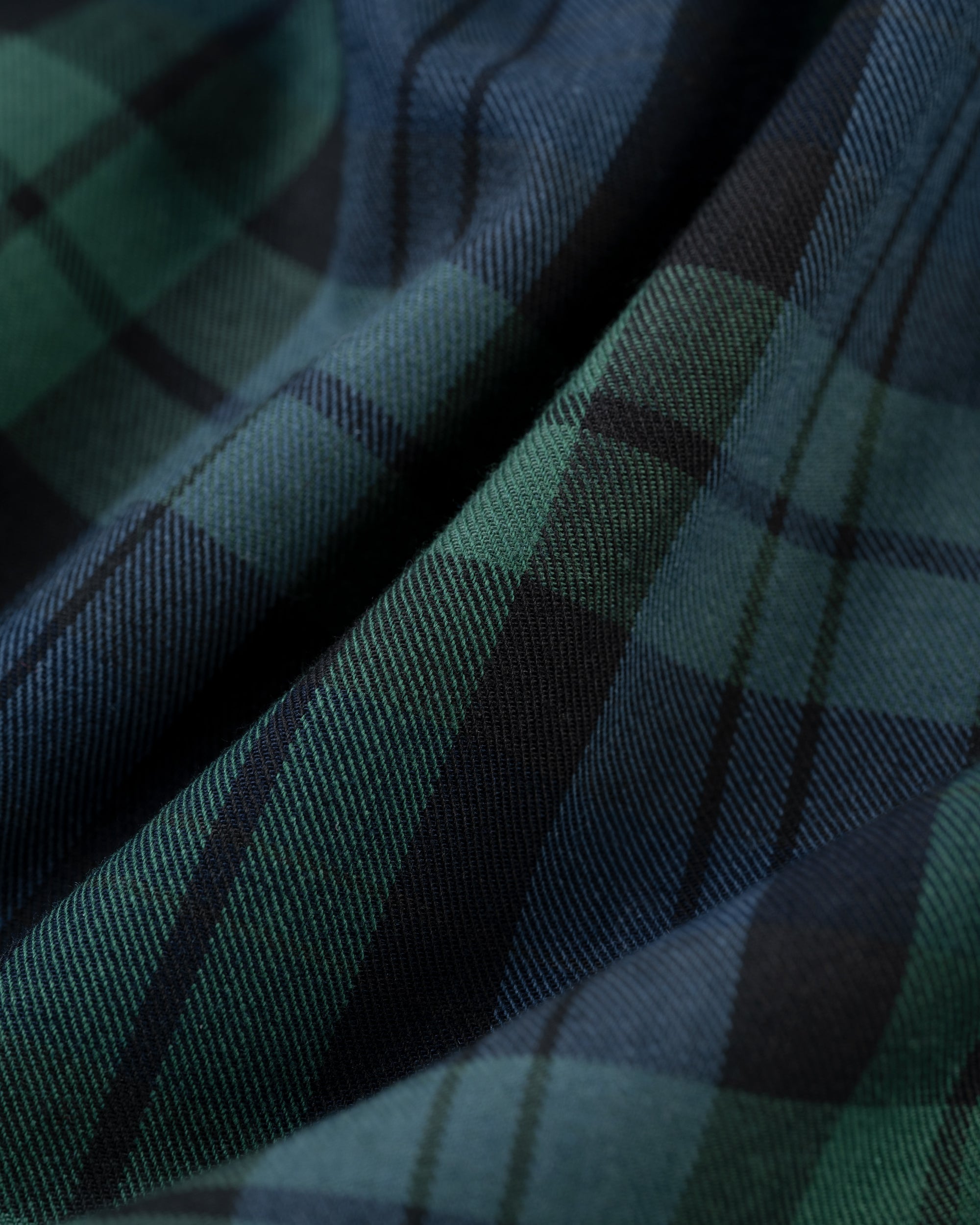 Made-in-Canada Viyella Blackwatch Tartan Robe