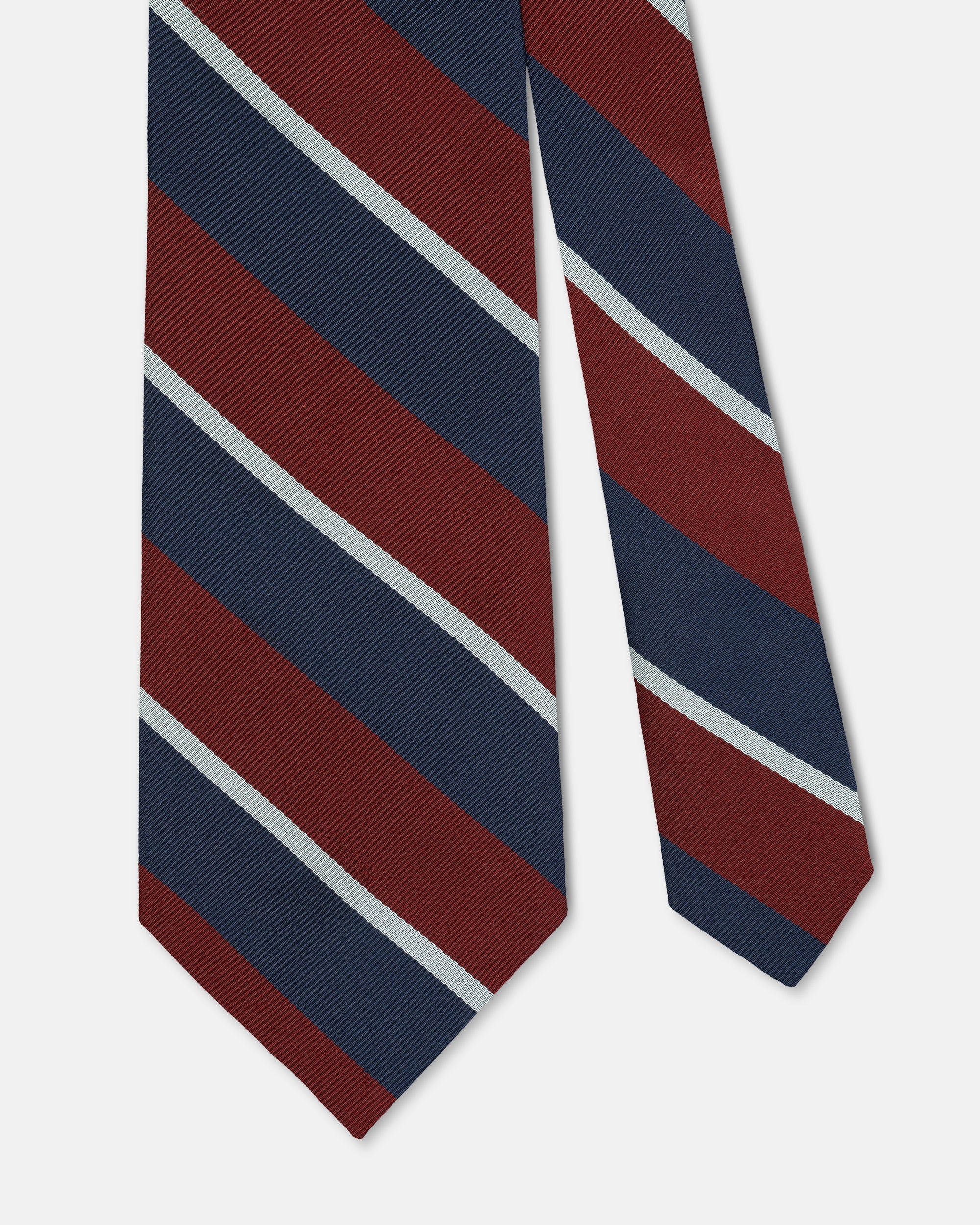 Made-in-USA Royal Air Force Striped Regimental Repp Tie