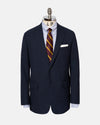 Made-in-USA Muted Navy Plaid Fox Air Suit