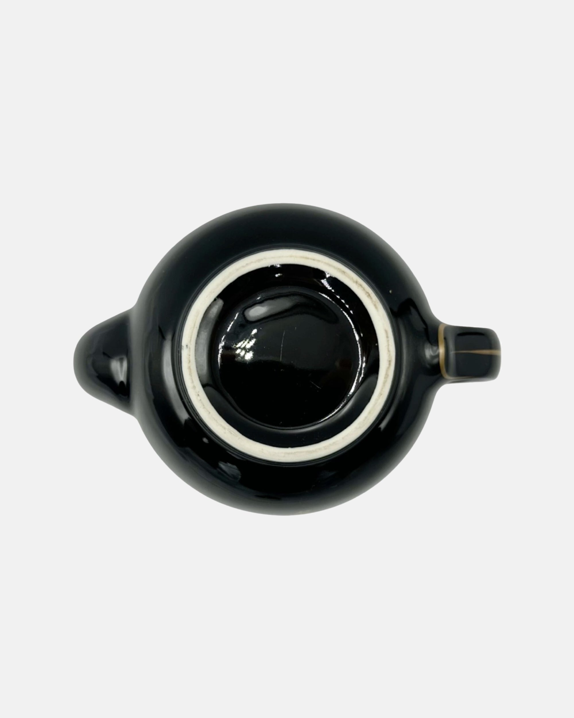 Vintage The 21 Club NYC Restaurant Black Teapot