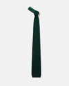 Made-in-Japan Wide Bottle Green Silk Knit Tie