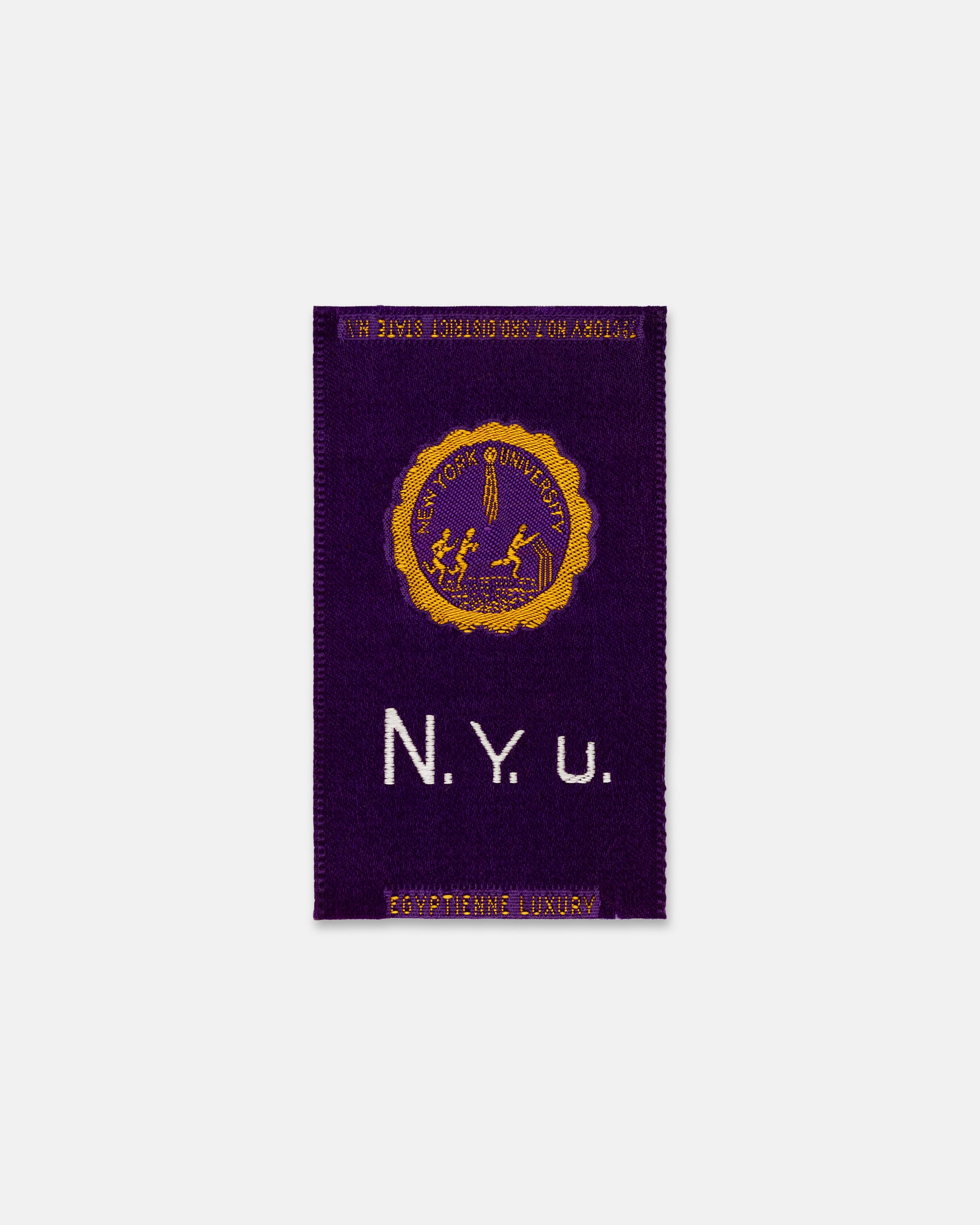 New York University Silk Paperweight