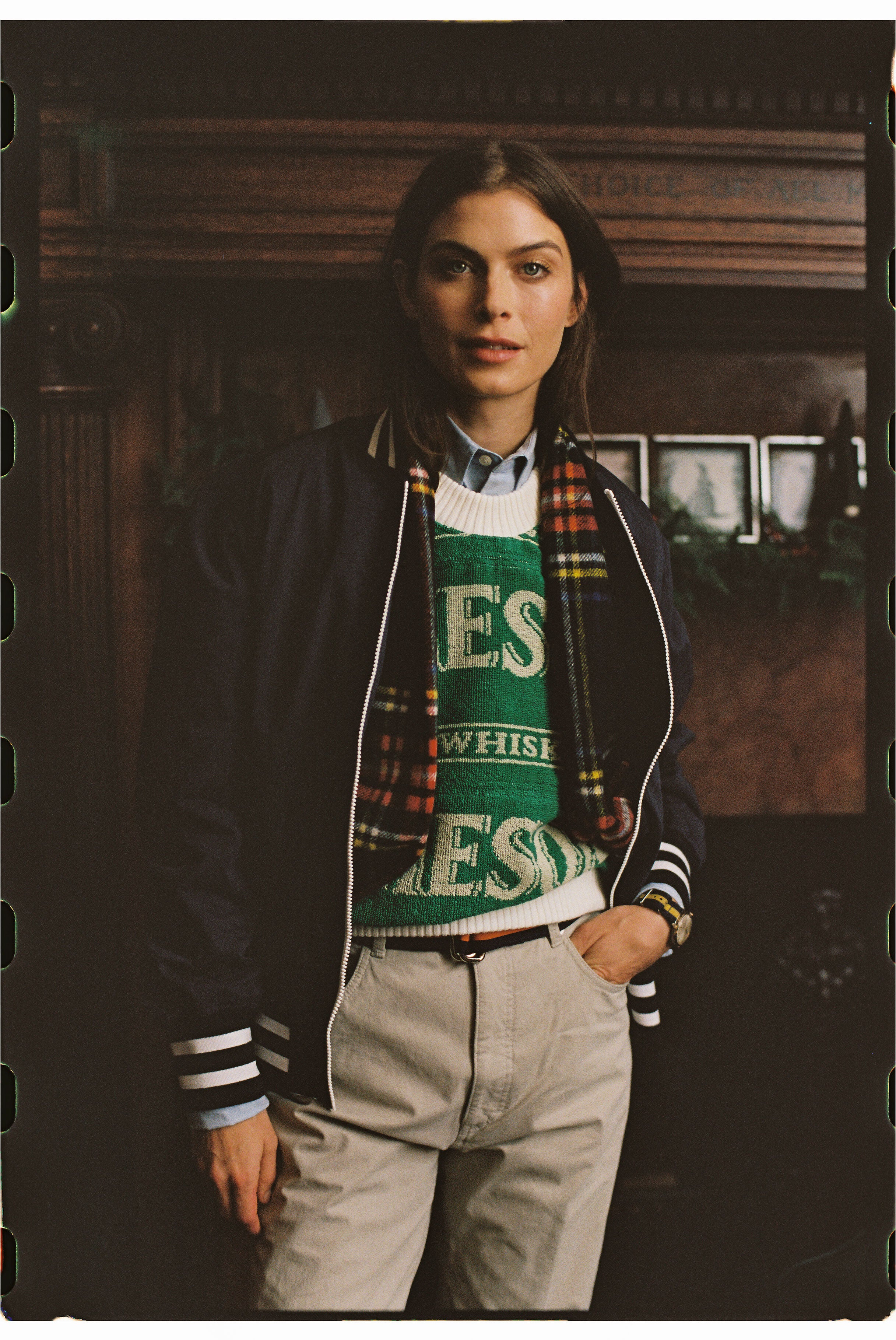 Navy Team Jacket - Trim Fit