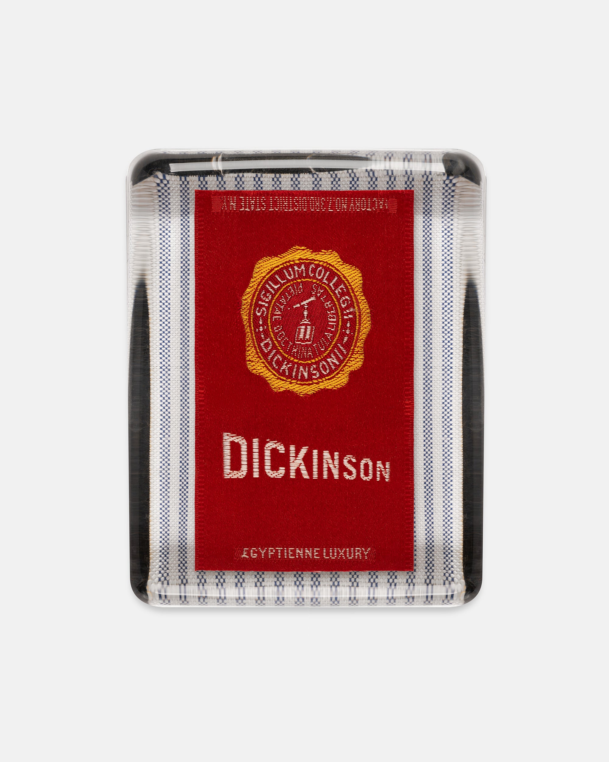 Dickinson College Silk Paperweight