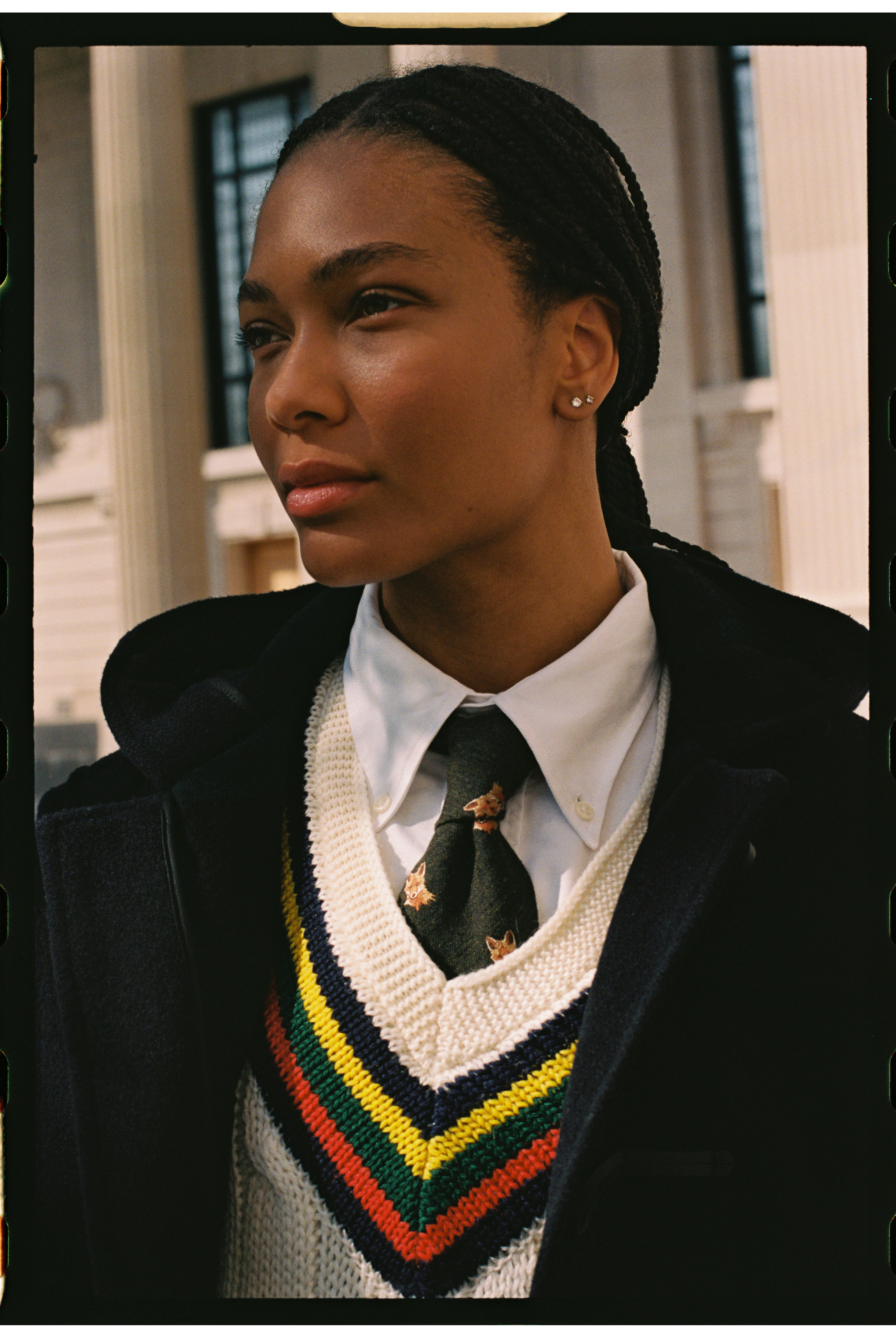 Made-in-England Cableknit Cricket Sweater