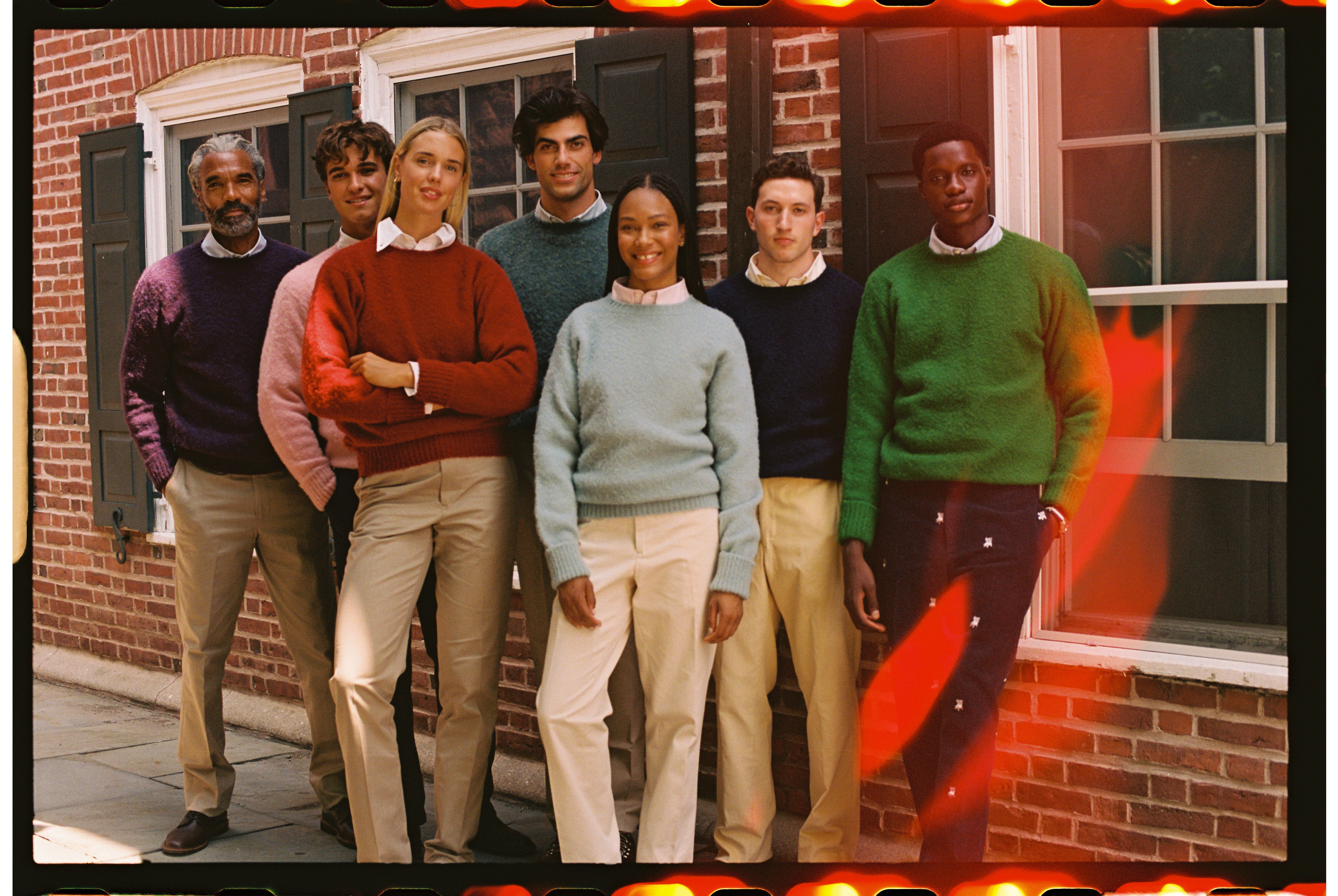 Made-in-Scotland Light Grey Shaggy Dog Sweater - Classic Fit