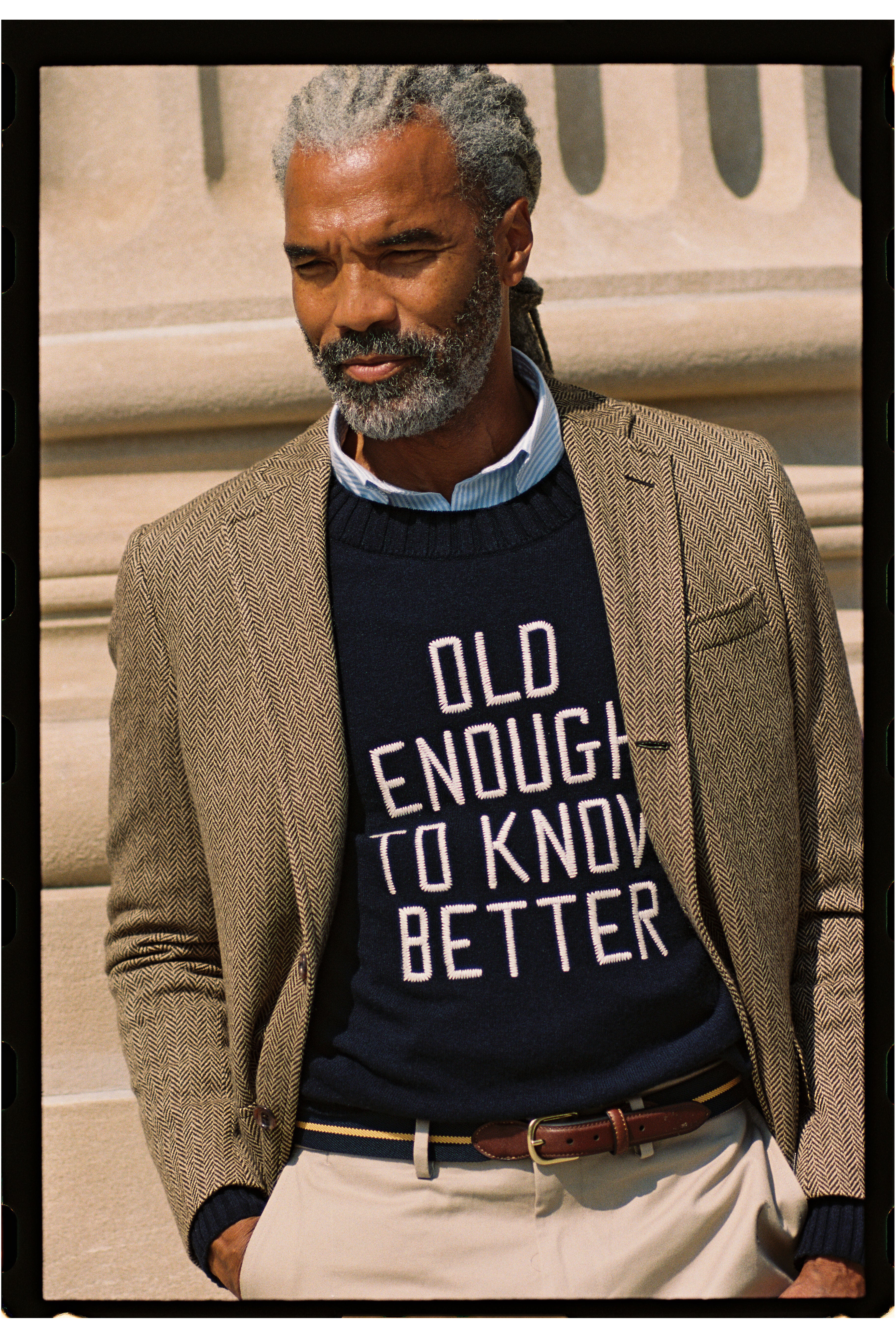 Made-in-England "Old Enough to Know Better" Duke of Devonshire Sweater