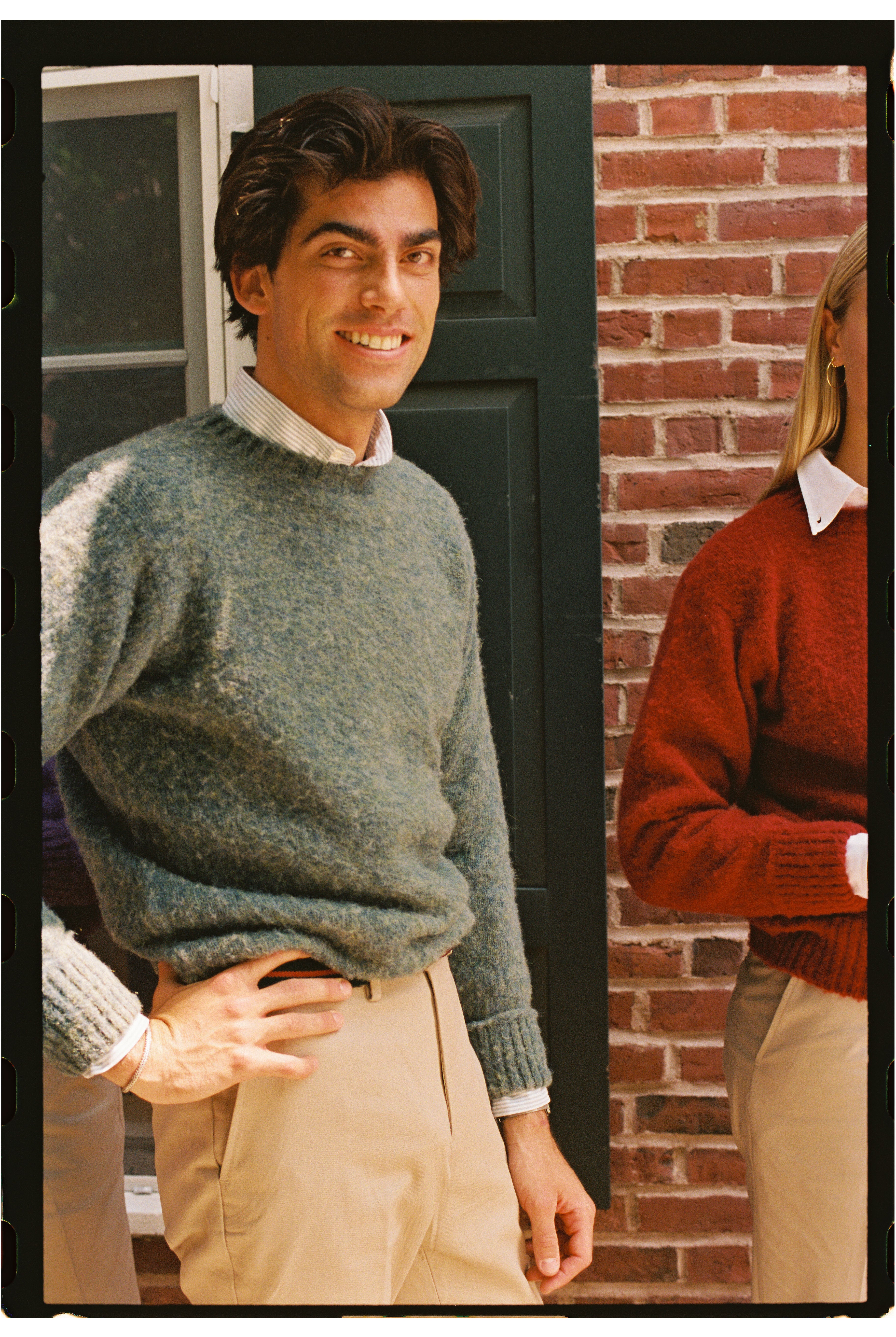 Made-in-Scotland Lovat Shaggy Dog Sweater - Classic Fit