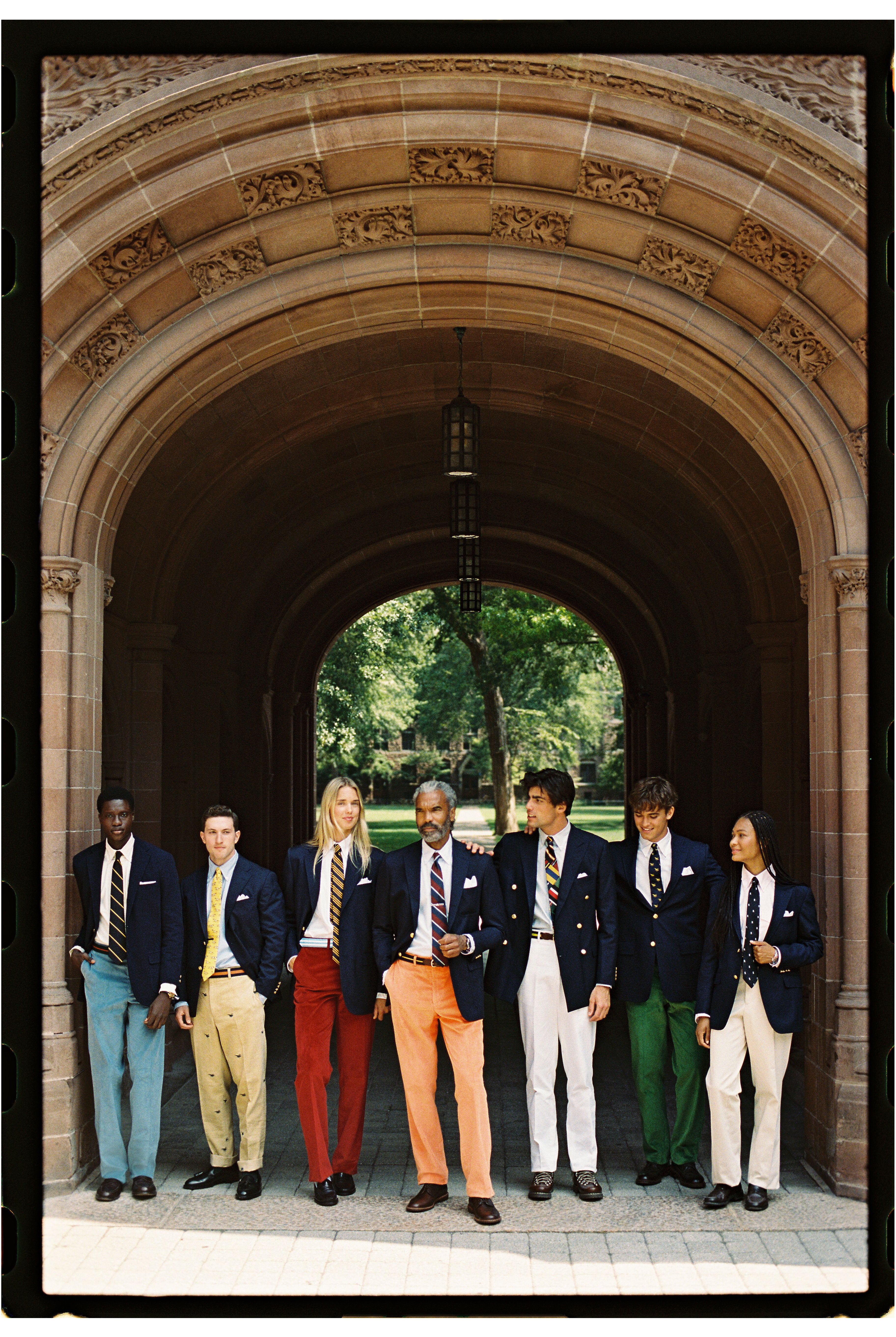 Men's Classic Corduroy Pants - Light Blue | J. PRESS