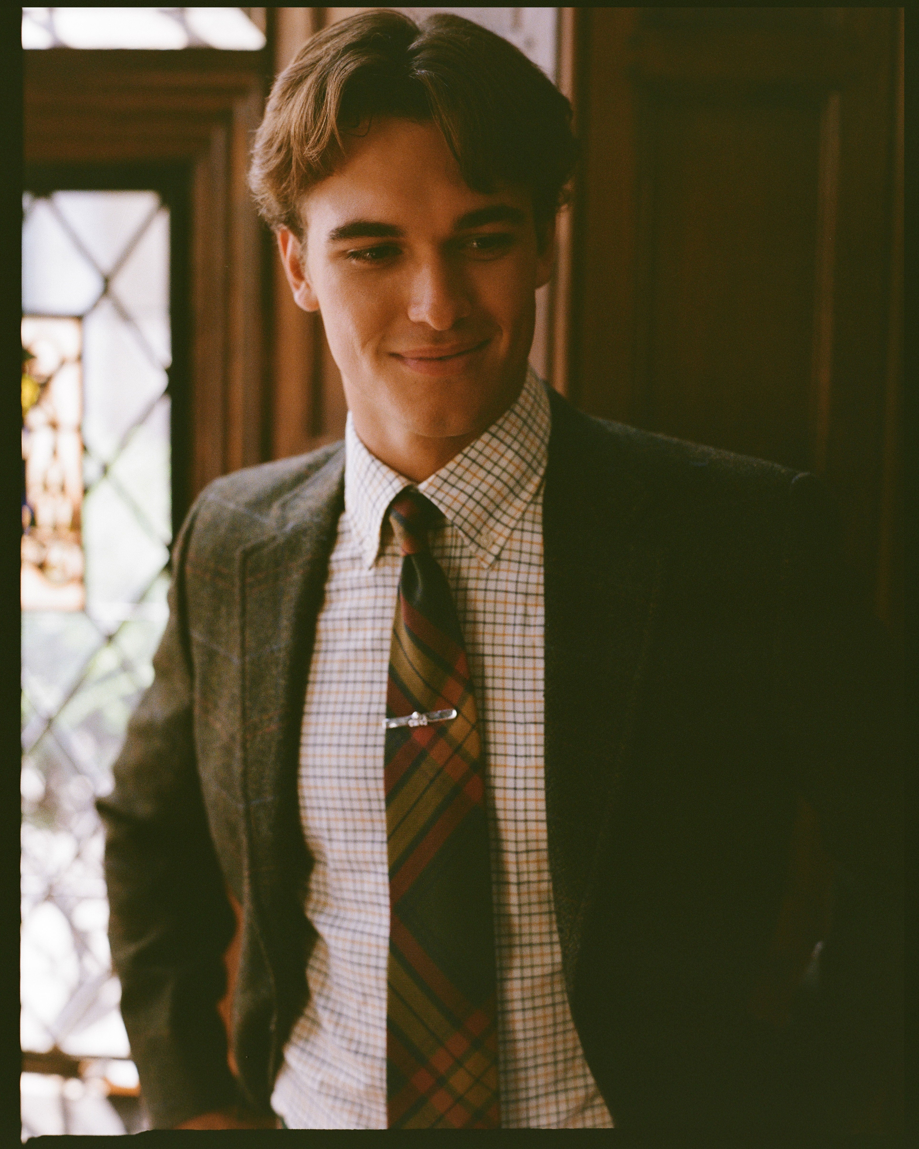 Made-in-England Brunswick Modern Tartan Wool Tie