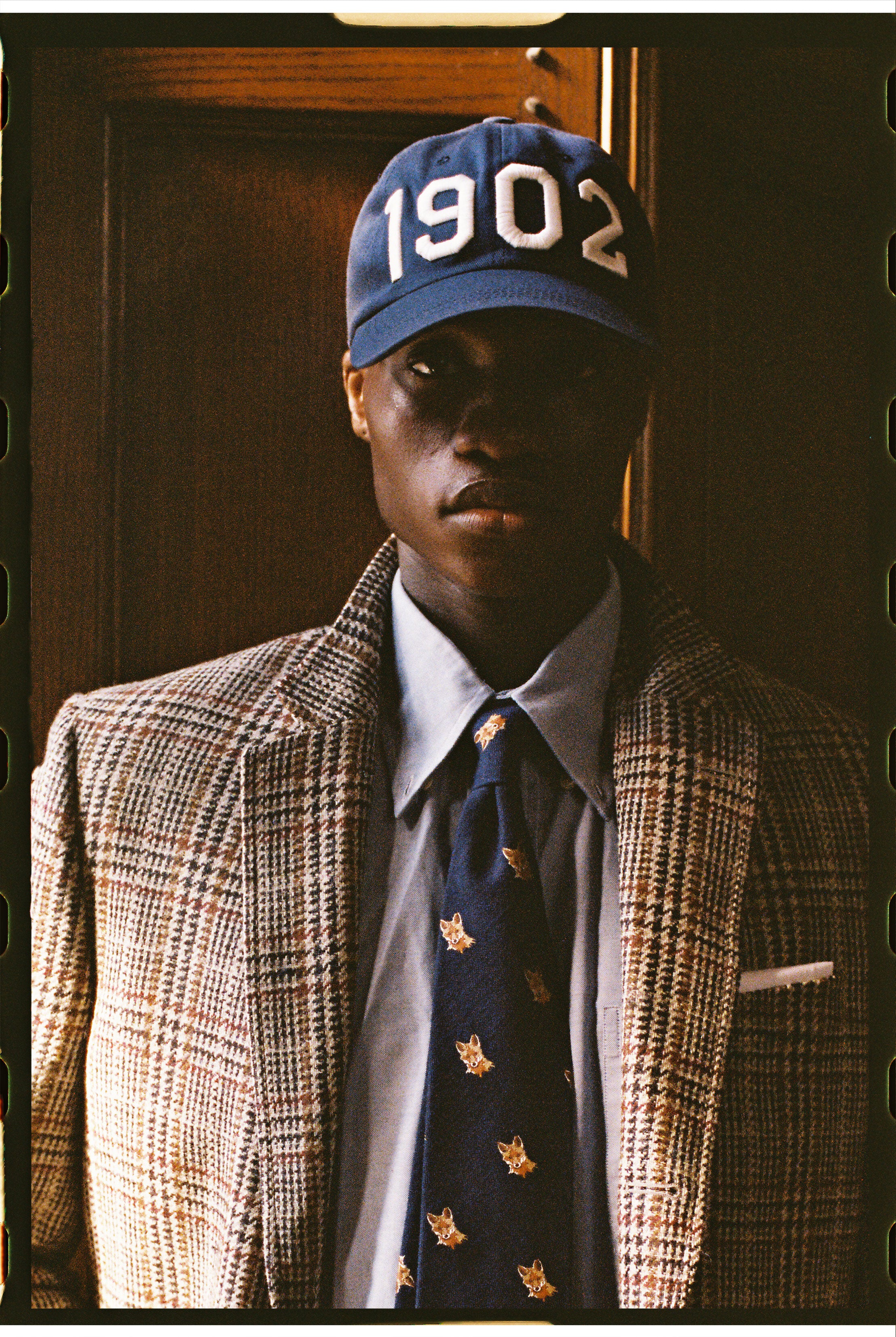 Made-in-USA Navy 1902 Embroidered Dad Hat