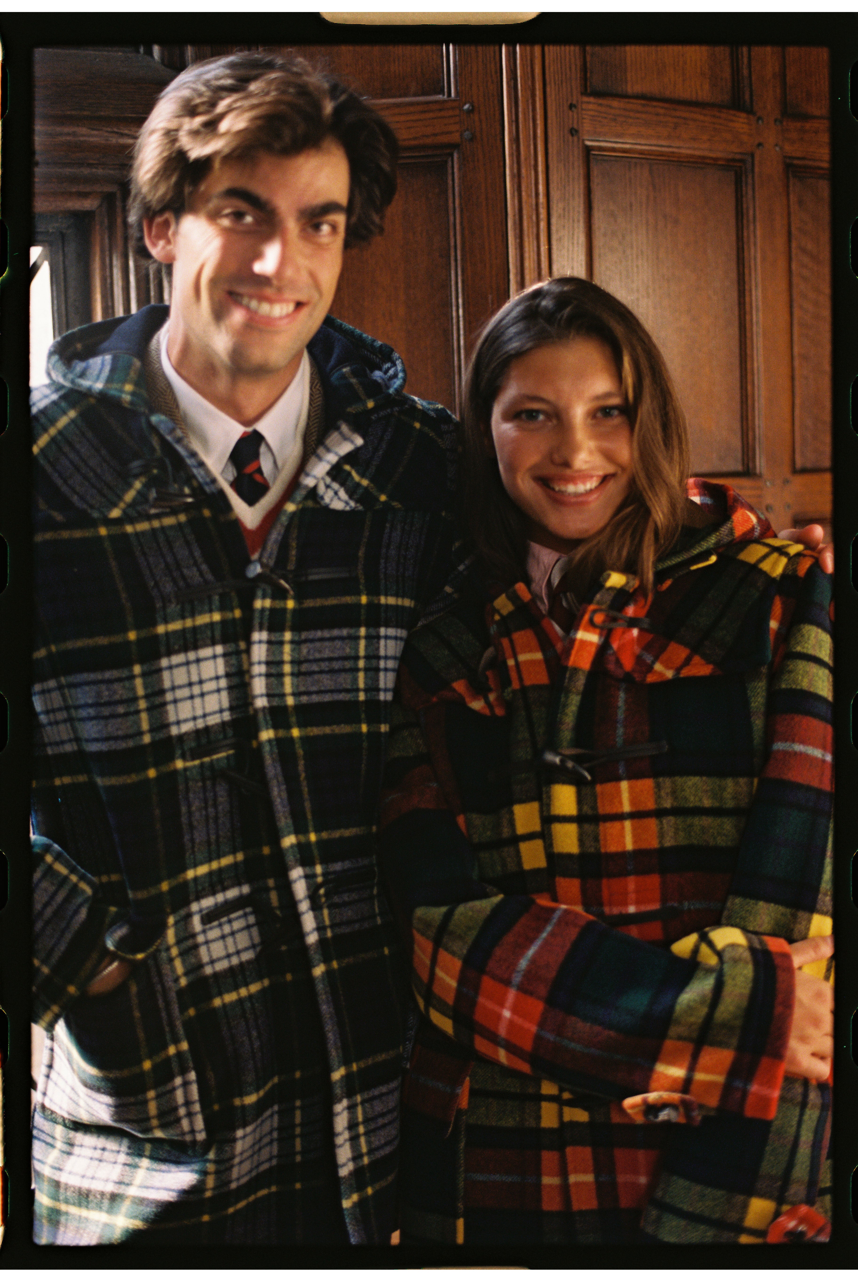 Made-in-England Buchanan Tartan Classic Morris Duffle Coat