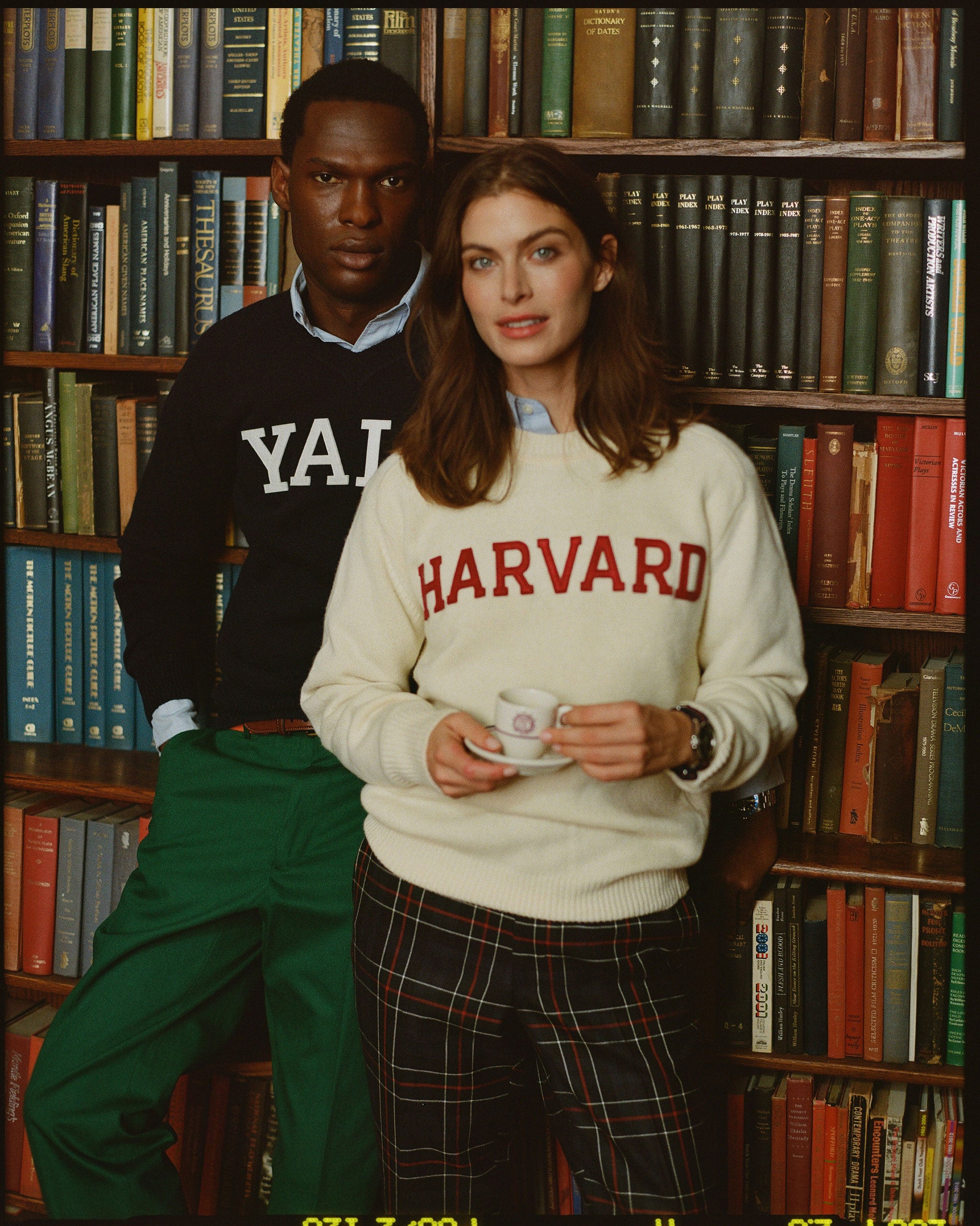 Harvard Wool Crewneck Sweater