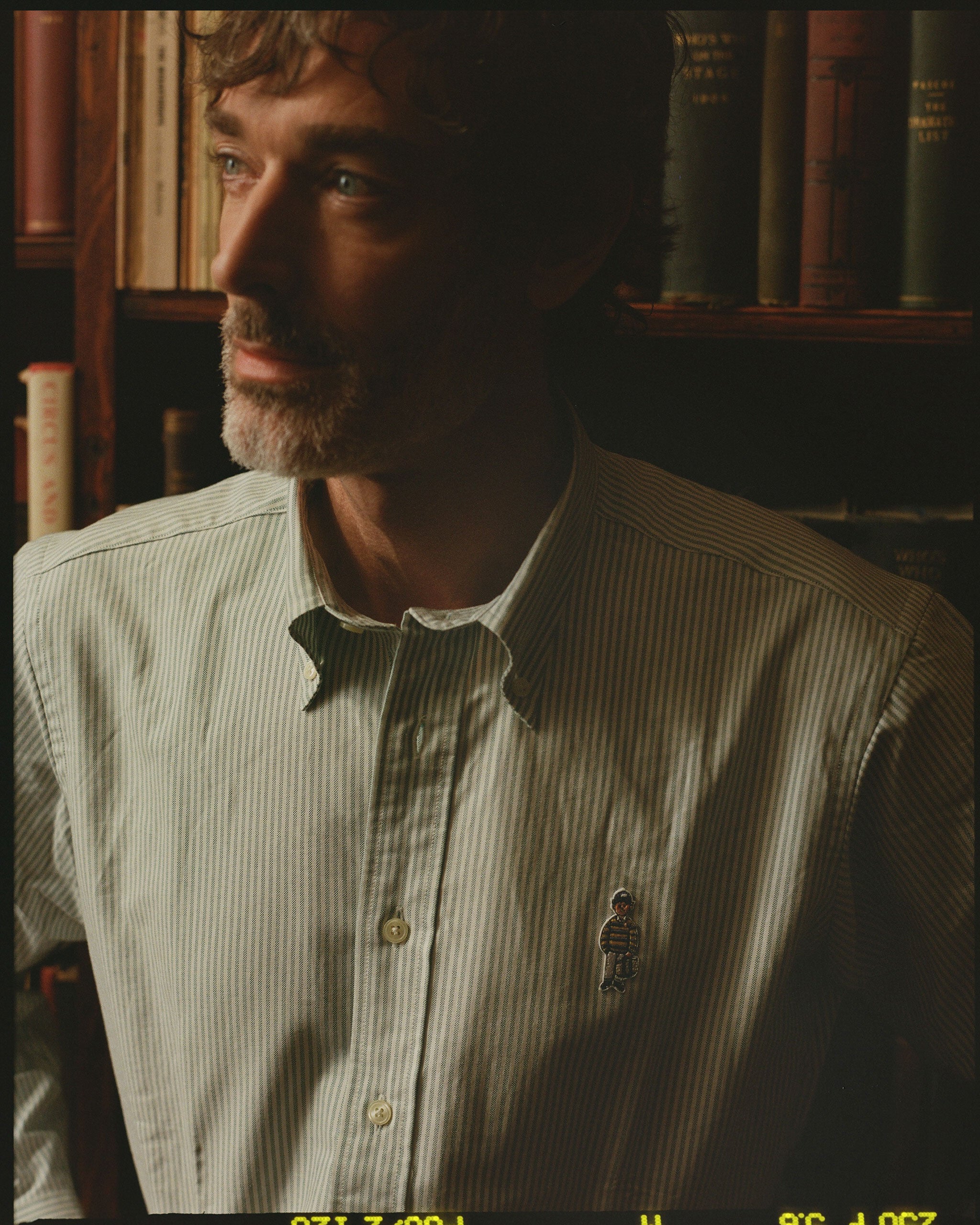 Made-in-USA "Ivy Guy" Green University Stripe Oxford Cloth Shirt - Classic Fit