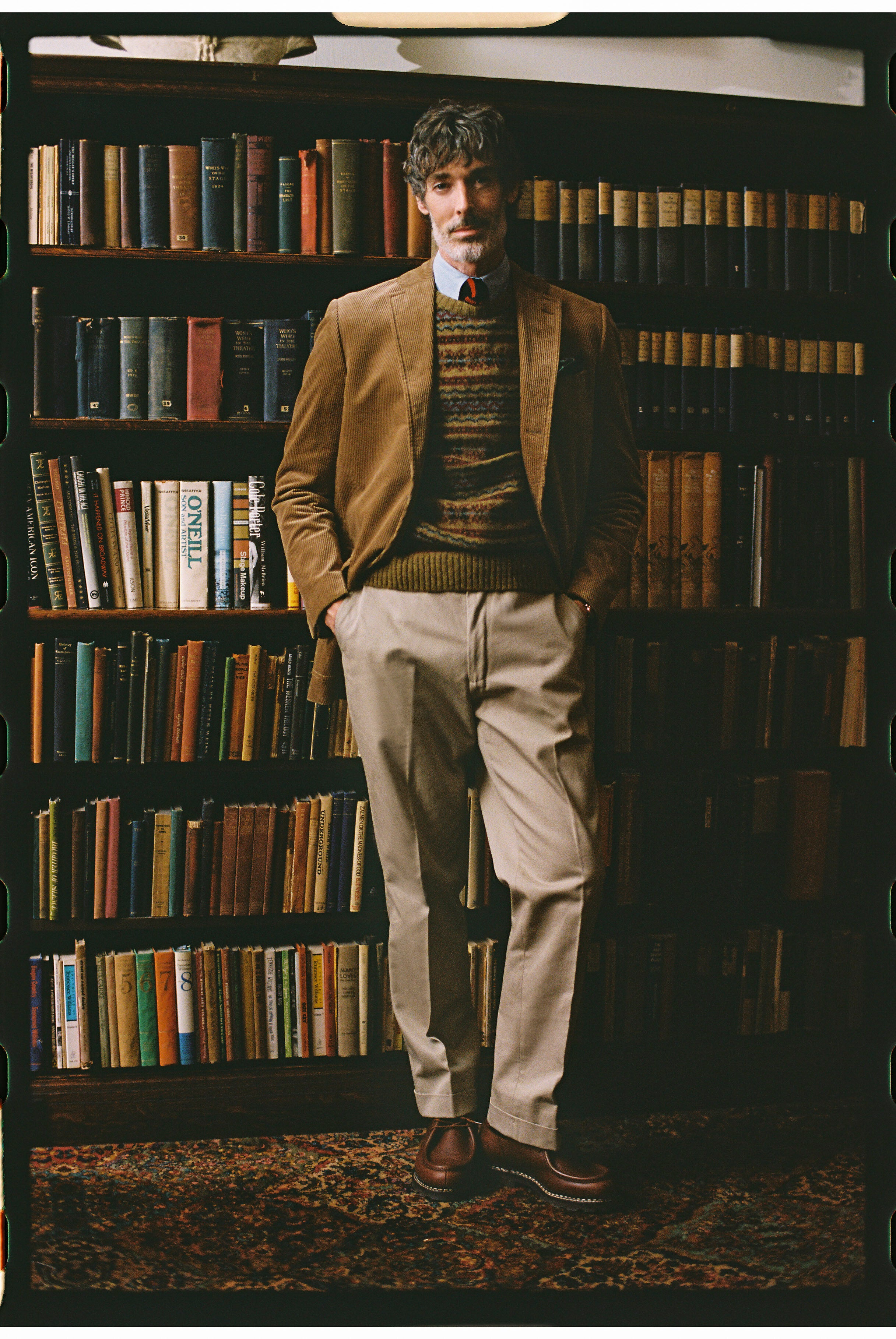 Made-in-USA Tan Duca Visconti Corduroy Sport Coat