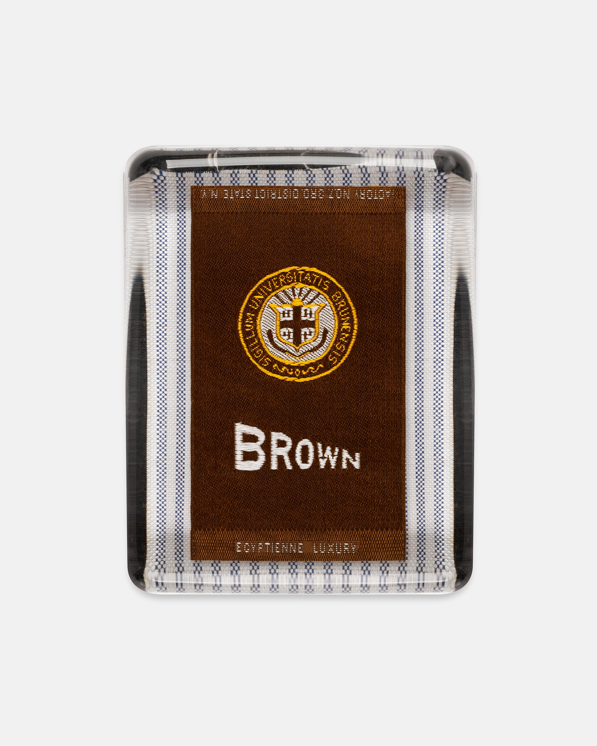 Brown University Silk Paperweight