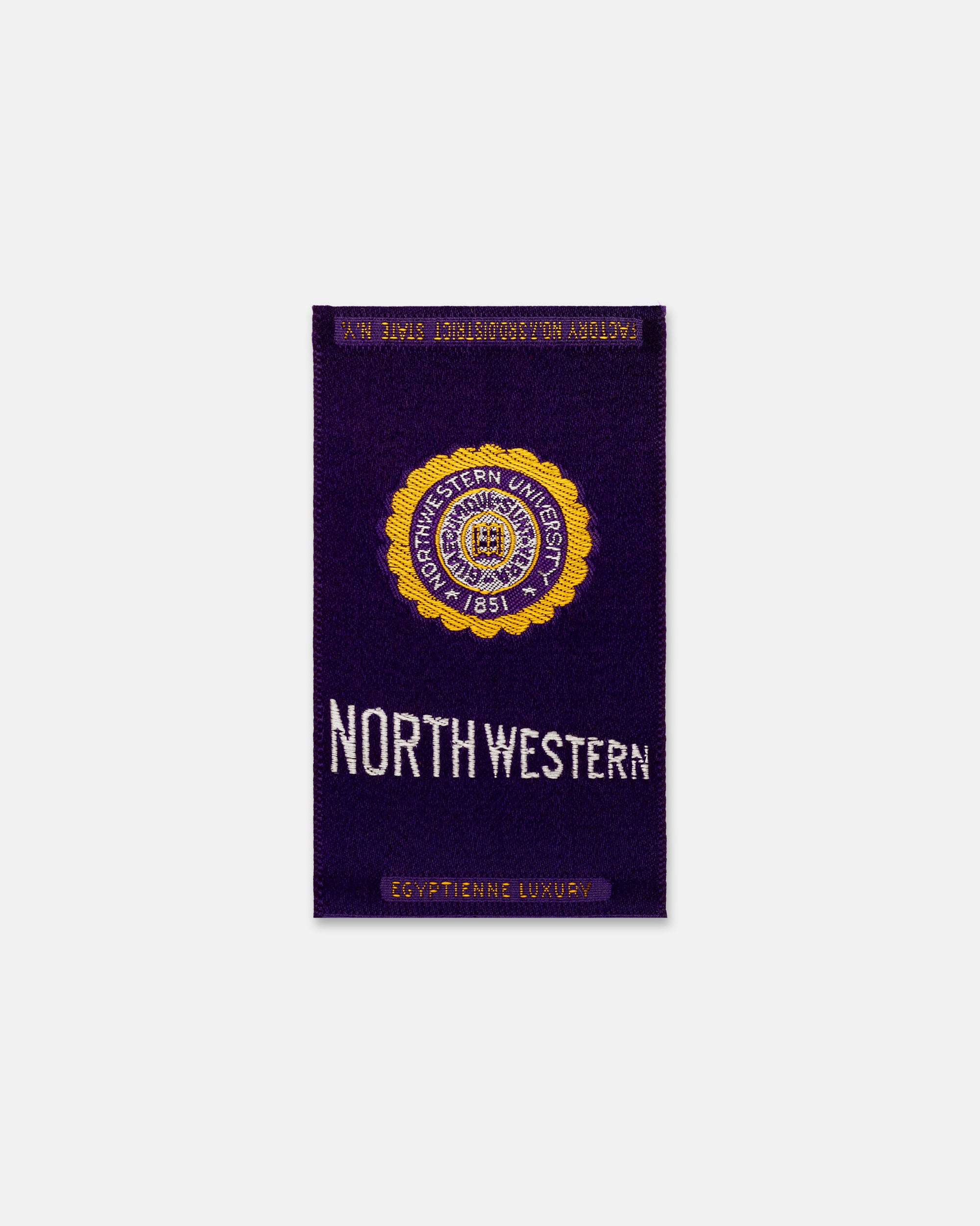 Northwestern University Silk Paperweight