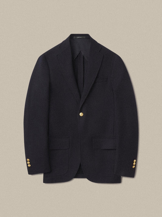 J.PRESS X BUCK MASON NAVY BLAZER