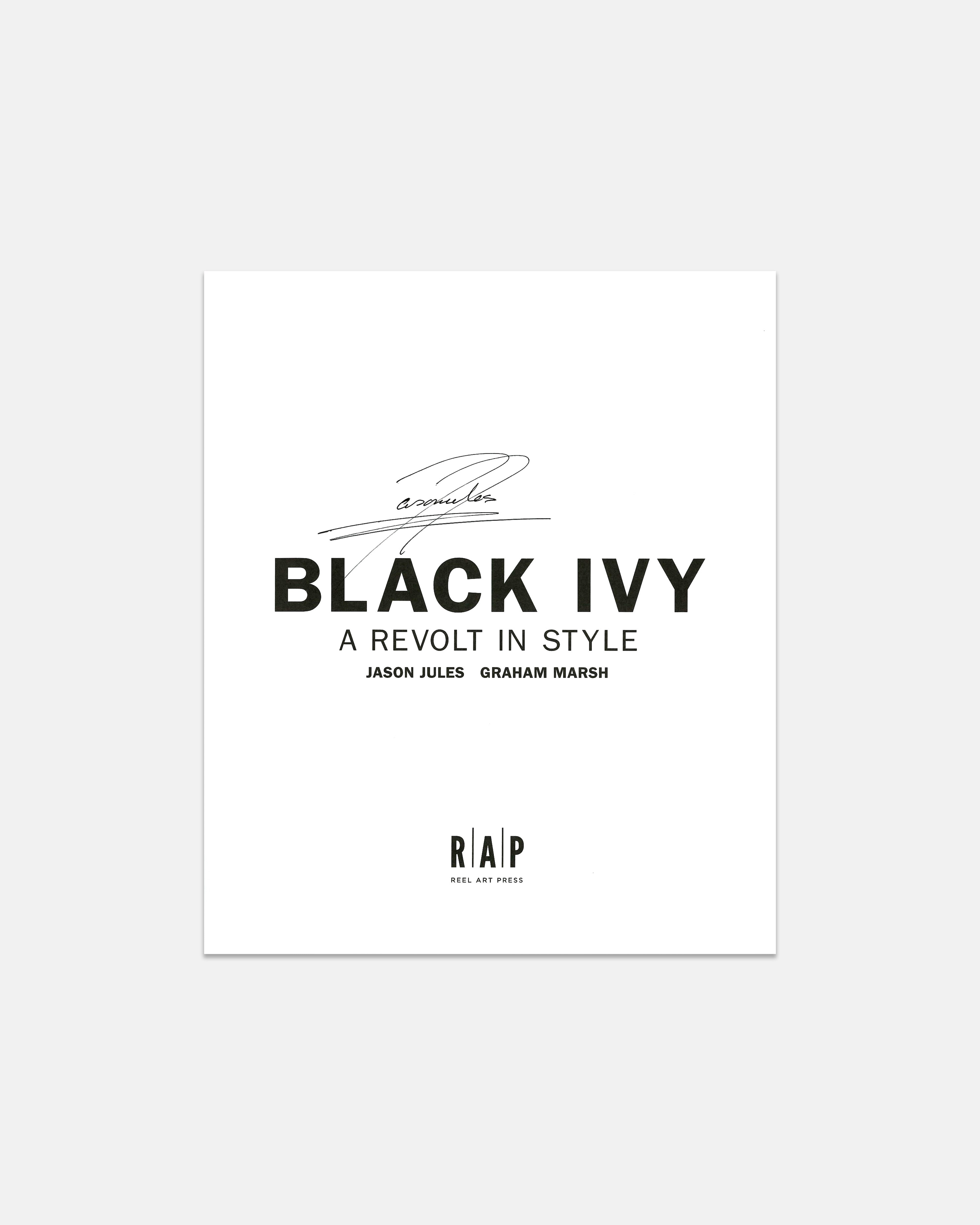 Black Ivy: A Revolt in Style - Signed Copy