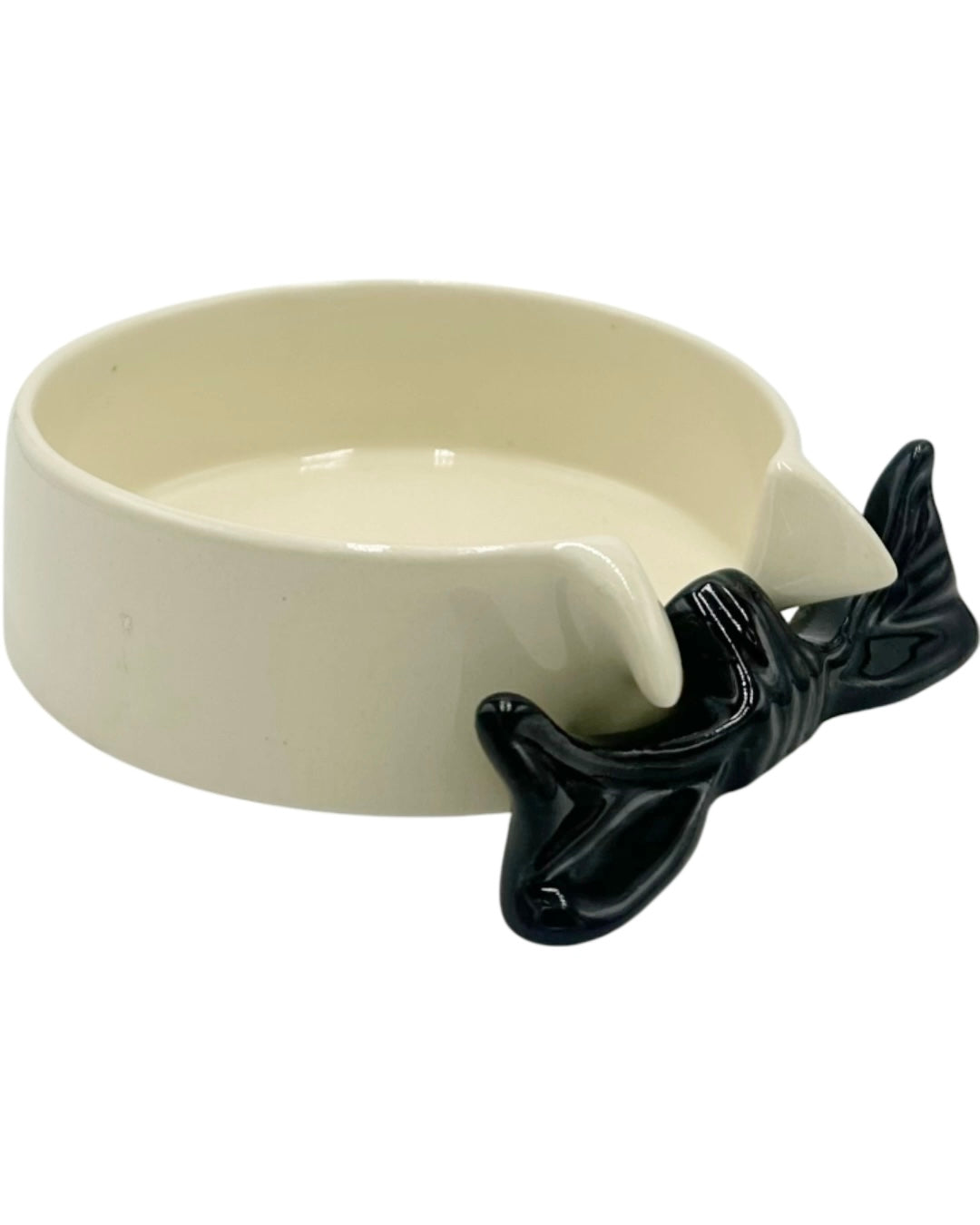 Vintage Bow Tie & Collar Ceramic Ashtray