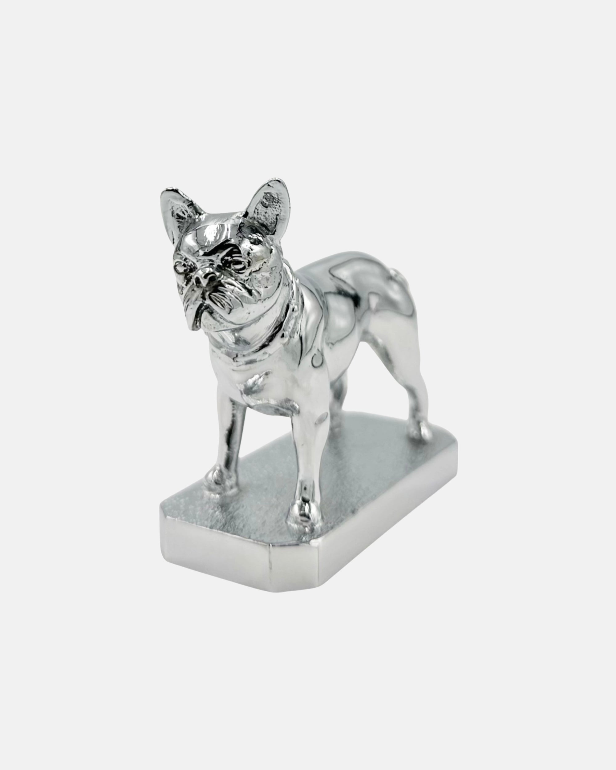 Vintage Louis Lejeune French Bulldog Car Mascot Ornament