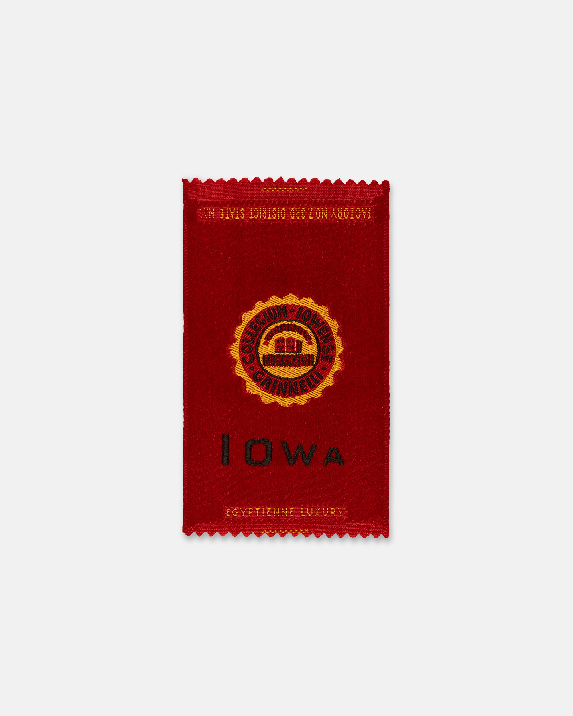 Iowa College (Grinnell) Silk Paperweight