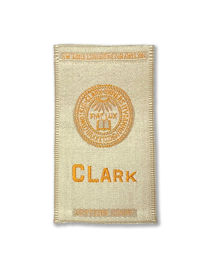 Clark University Silk Paperweight