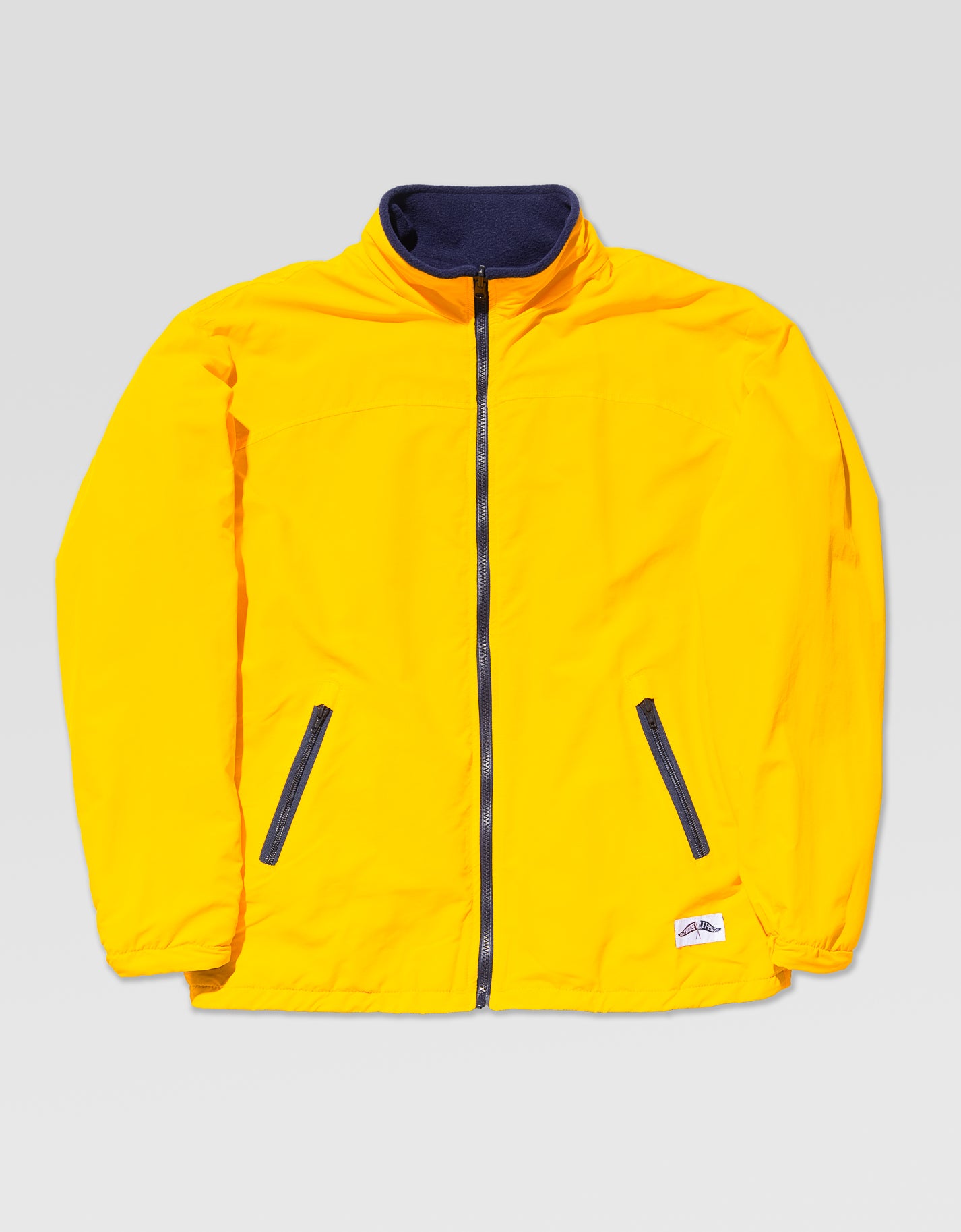 J.PRESS x BOATHOUSE SCULL REVERSIBLE JACKET - GOLD/NAVY