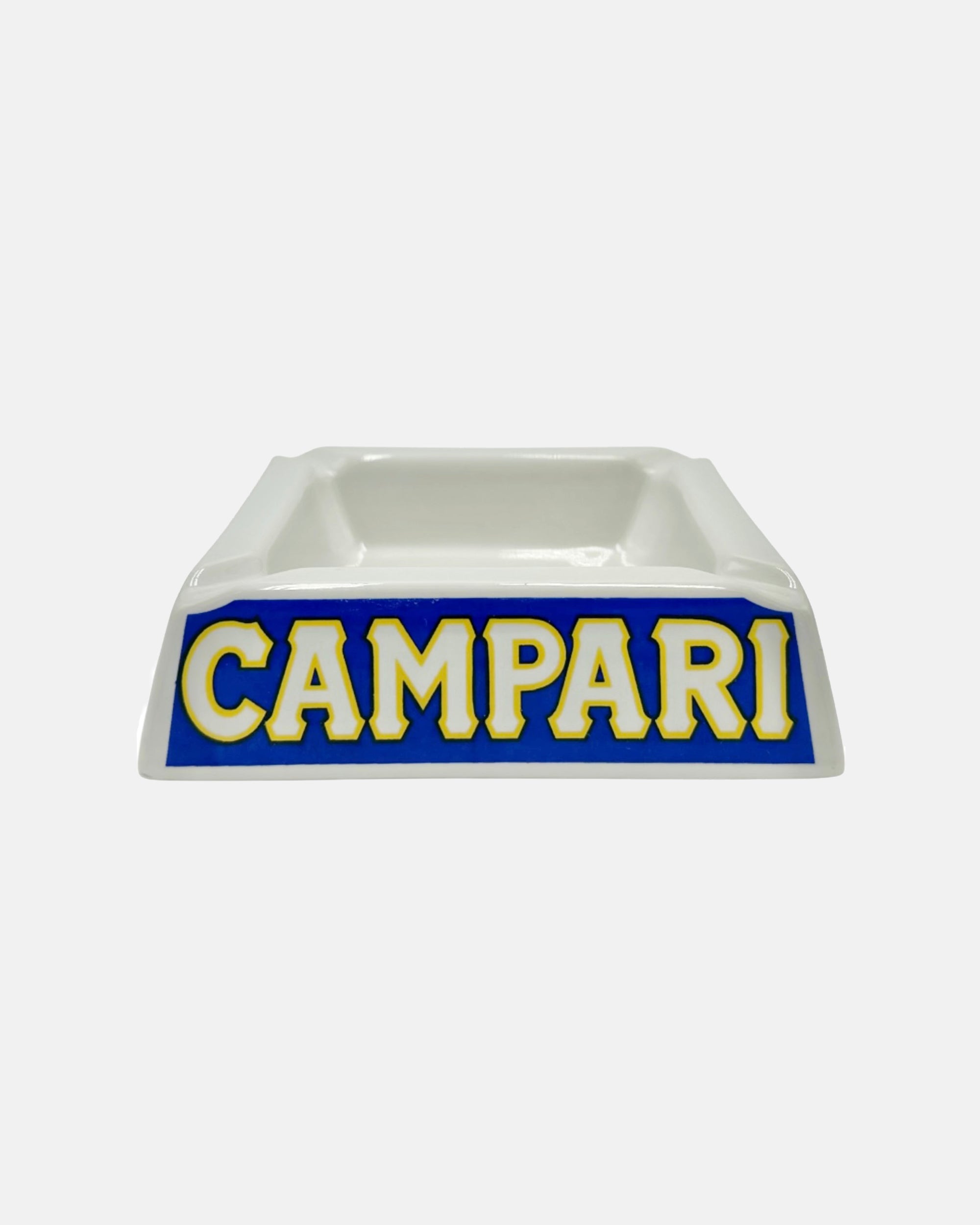 Vintage Campari Italy Ceramic Ashtray