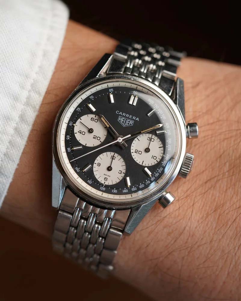 Heuer Carrera Reference 2447NST Unpolished