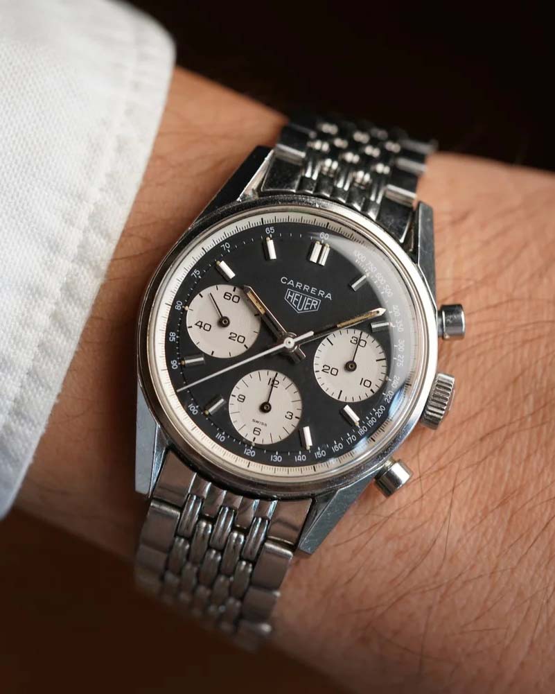 Heuer Carrera Reference 2447NST Unpolished
