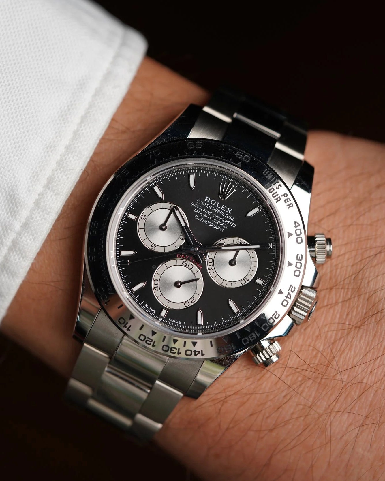 Rolex Daytona Reference 126509 in 18K White Gold Unpolished Full Set