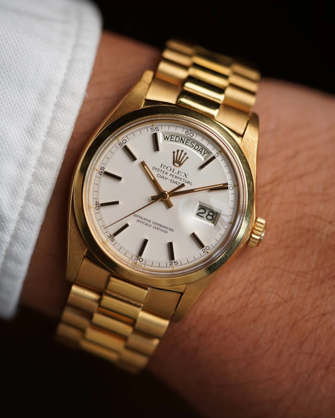 Rolex Day-Date Reference 1802 in 18K YG