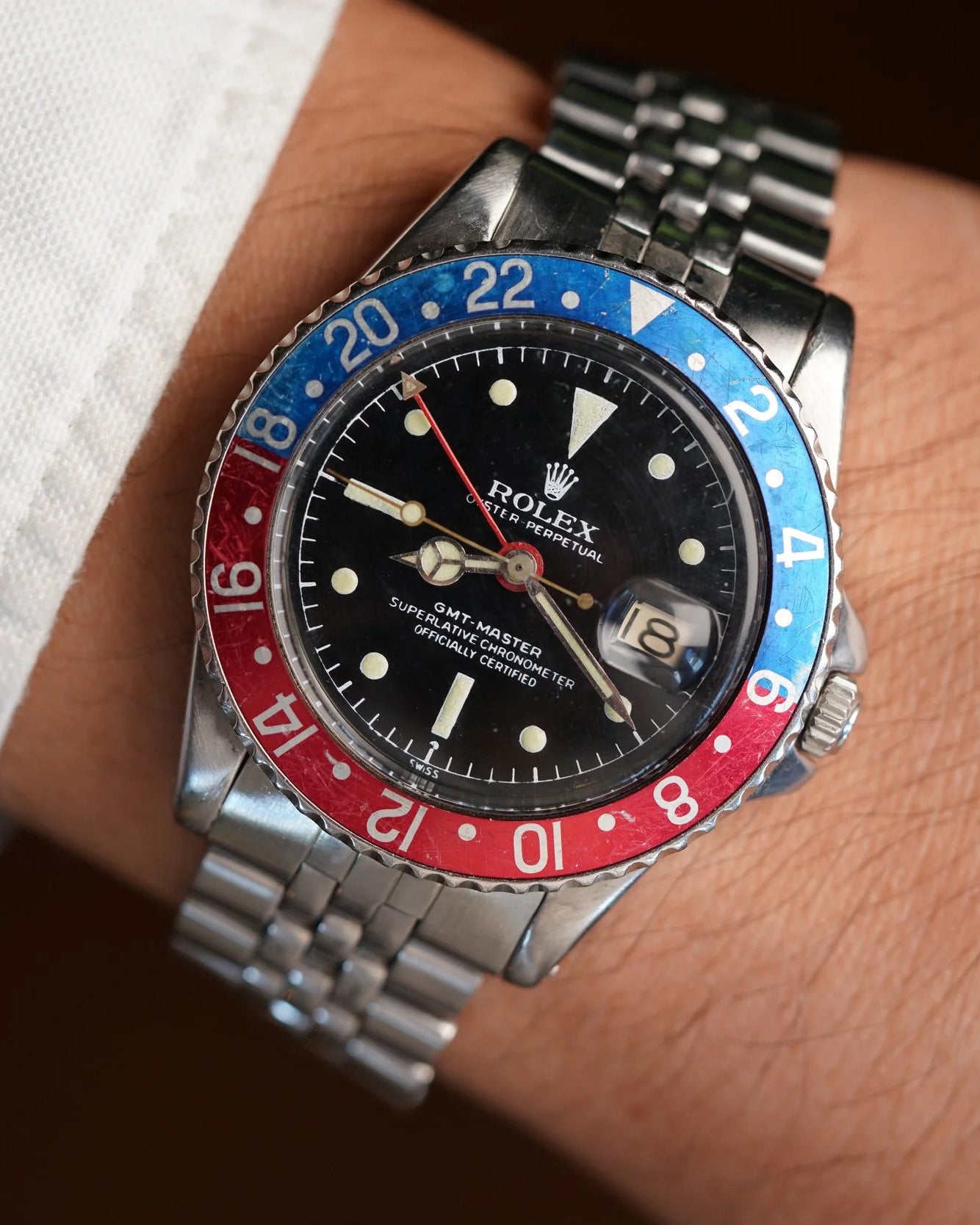 Rolex GMT-Master Ref 1675 PCG Oval Link