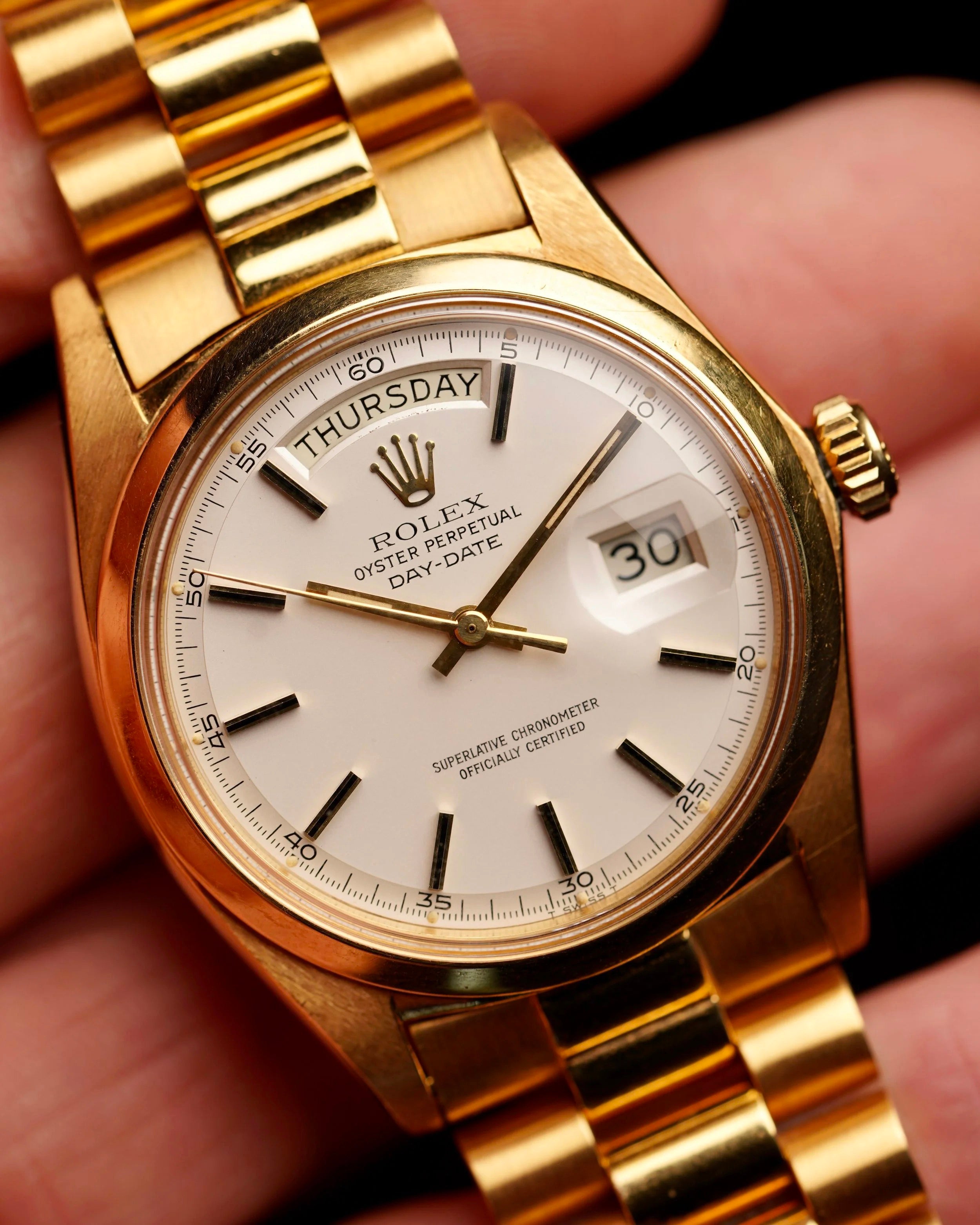 Rolex Day-Date Reference 1802 in 18K YG