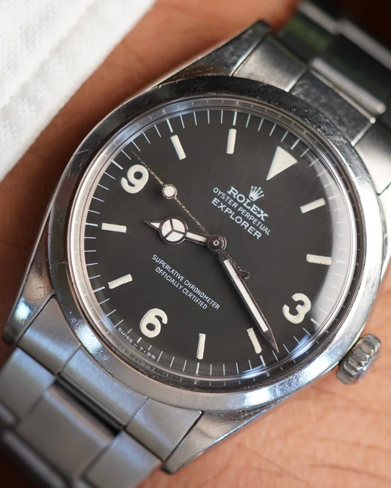 Rolex Explorer I Ref 1016 w/ Box & Catalog