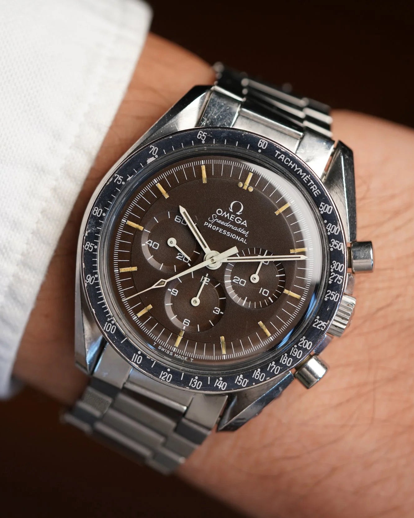 OMEGA Speedmaster Tropical Dial Professional Ref. 145.022-69ST Unpolished