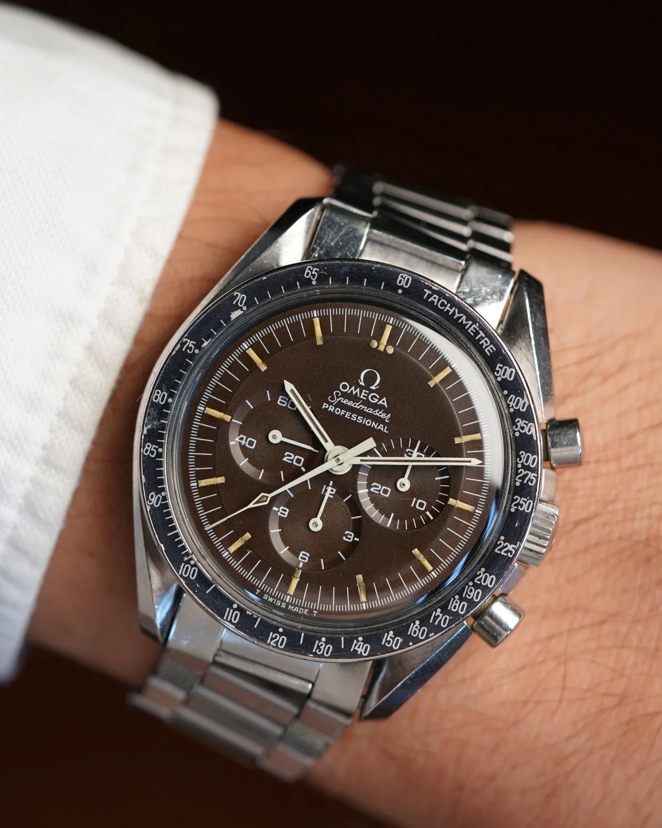 OMEGA Speedmaster Tropical Dial Professional Ref. 145.022-69ST Unpolished