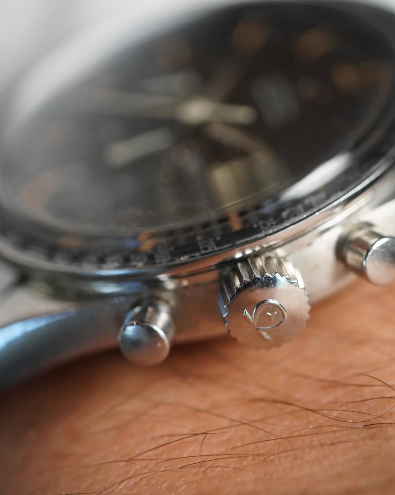 OMEGA Tropical Speedmaster Reference 2998-1 w/ Extract Unpolished w/ Box