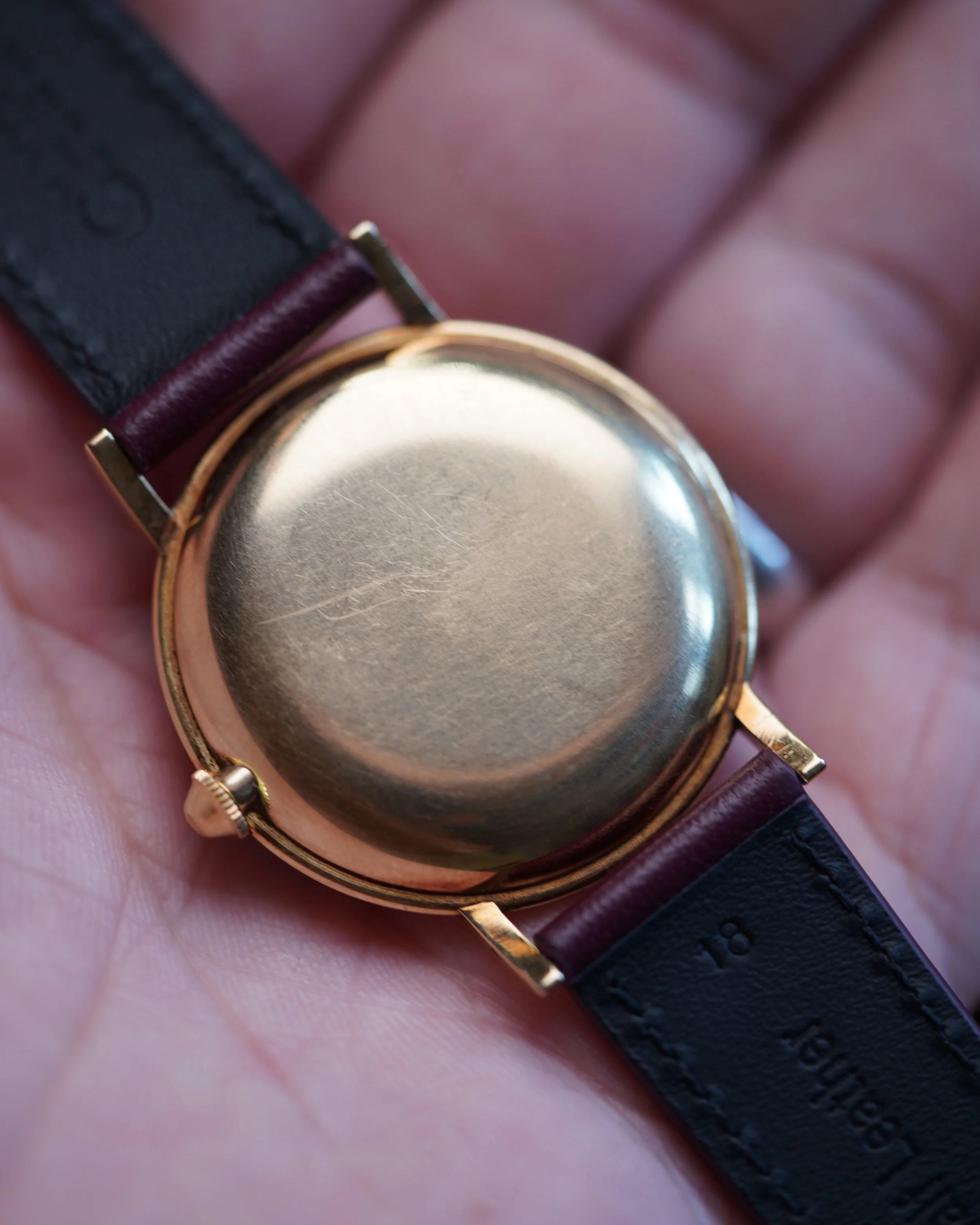 Rolex Precision Ref. 8952 in 18K YG Unpolished