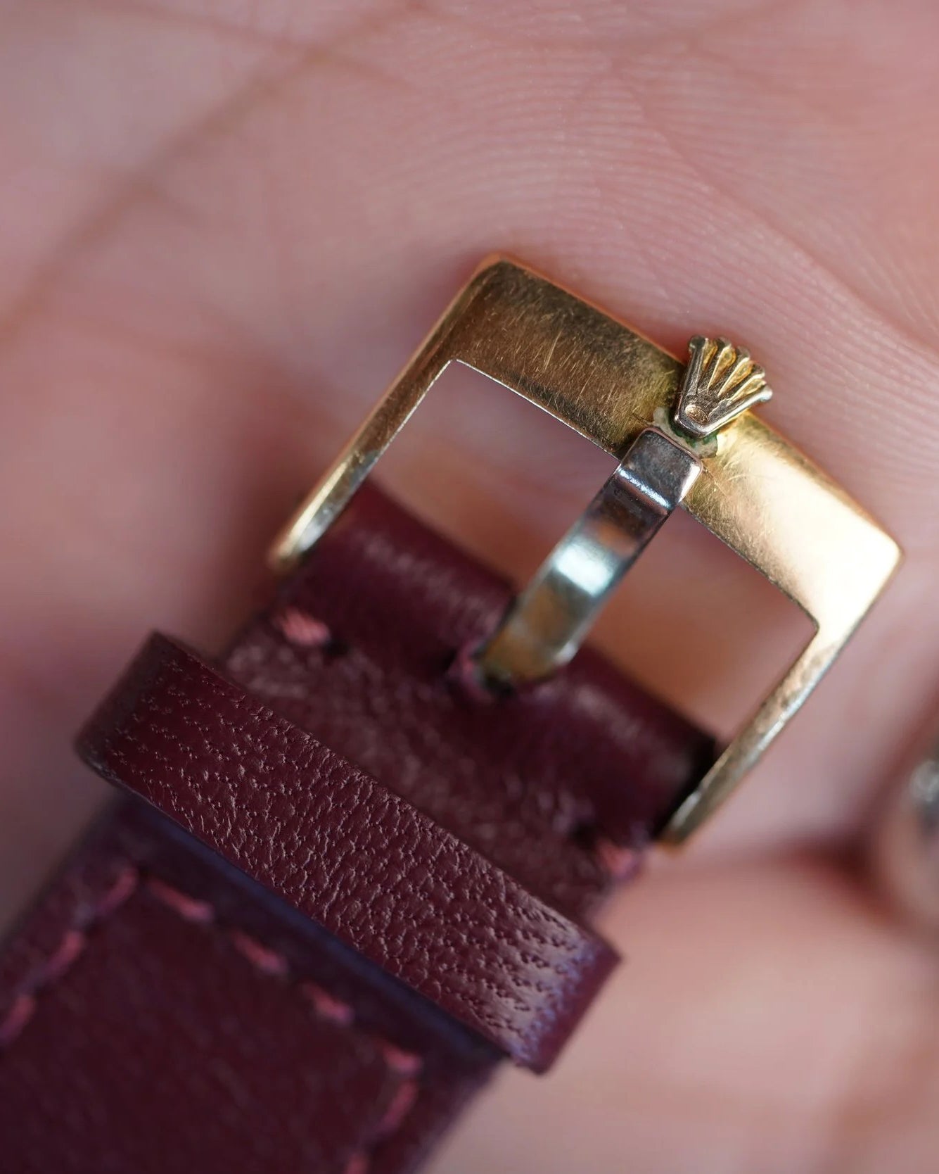 Rolex Precision Ref. 8952 in 18K YG Unpolished