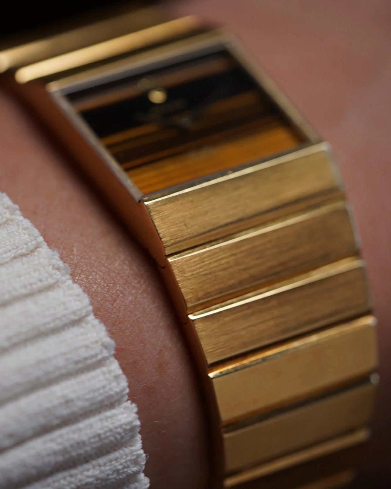 Rolex Tiger Eye Dial Midas Reference 4314 in 18K Yellow Gold w/ Papers