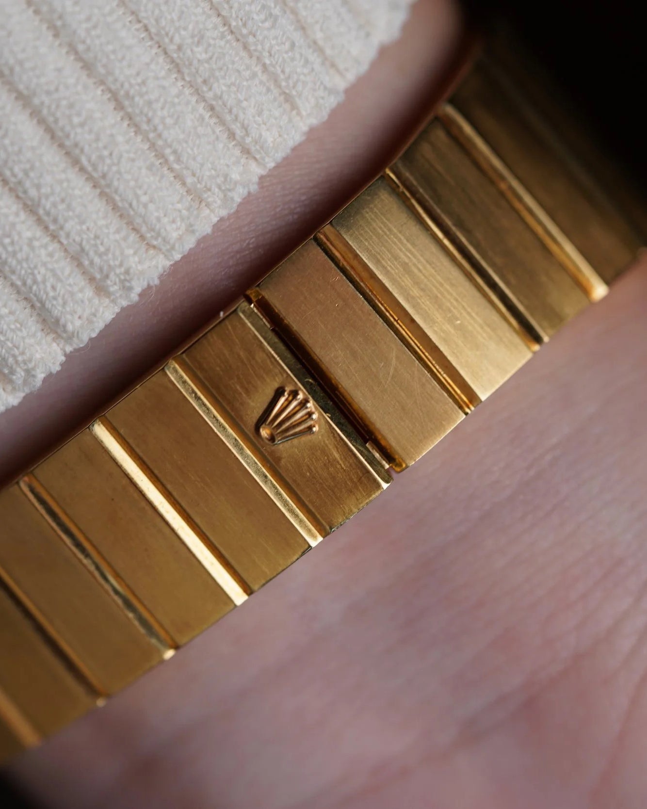 Rolex Tiger Eye Dial Midas Reference 4314 in 18K Yellow Gold w/ Papers