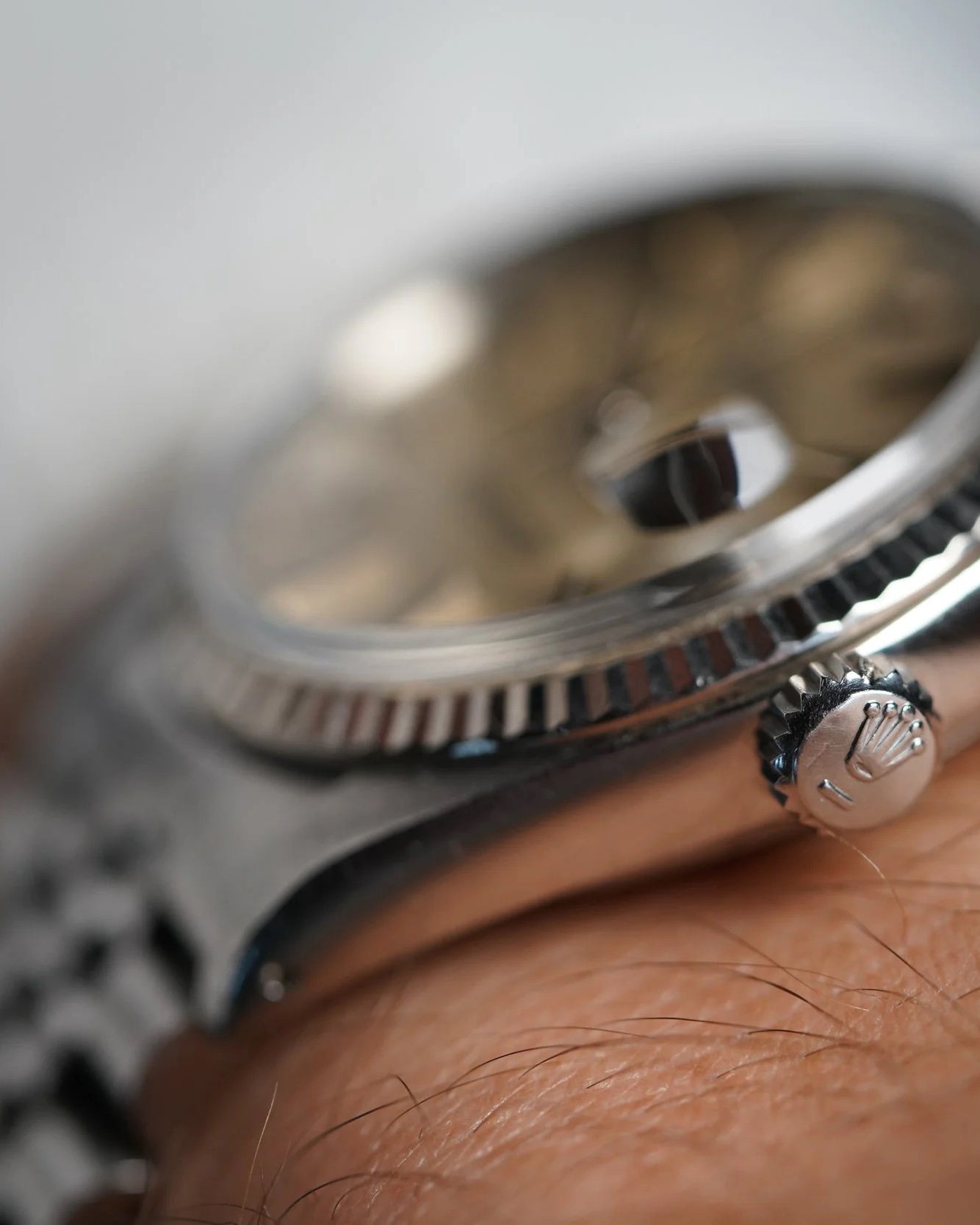 Rolex Datejust Linen Ref 16234 Unpolished